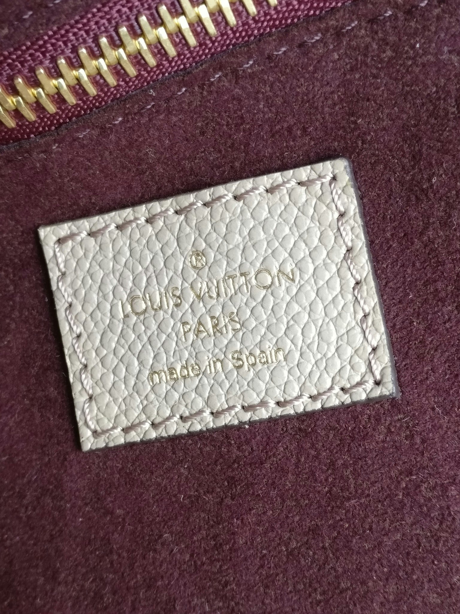 Louis Vuitton Neverfull MM empreinte Dune