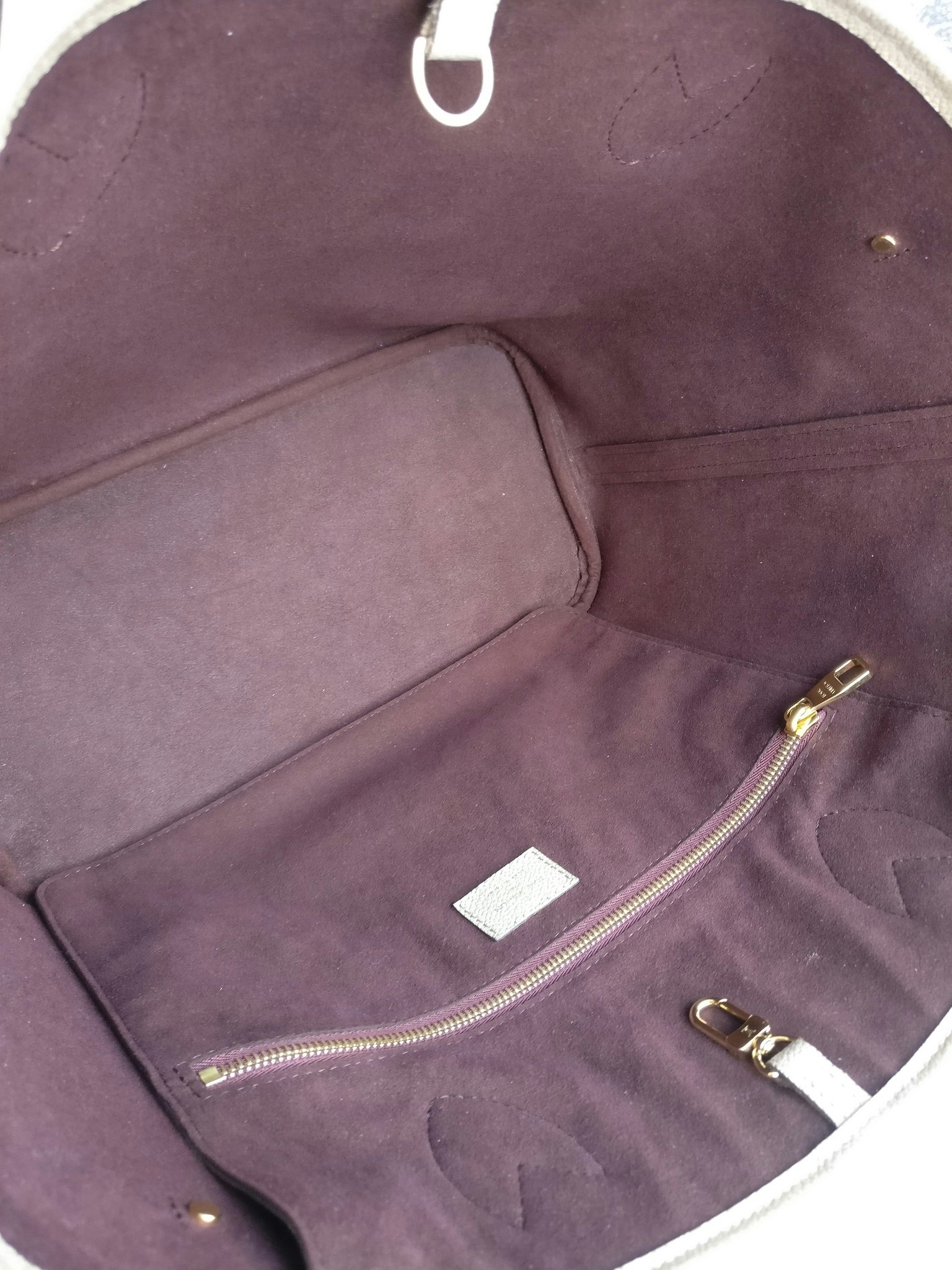 Louis Vuitton Neverfull MM empreinte Dune