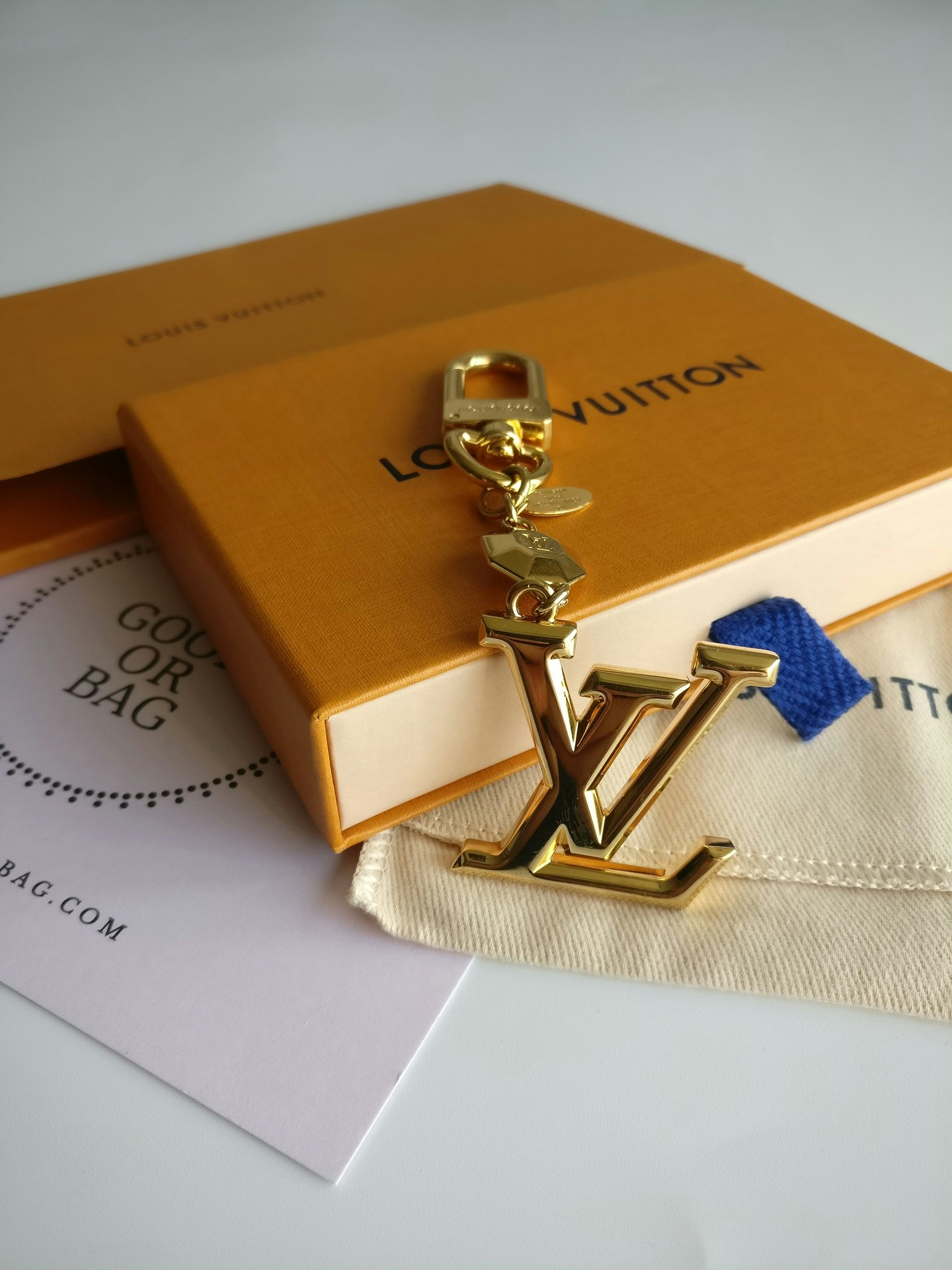 Louis Vuitton Facettes Bag Charm/Key ring
