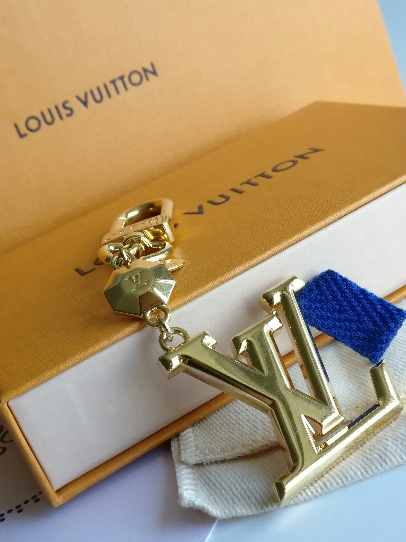 Louis Vuitton Facettes Bag Charm/Key ring