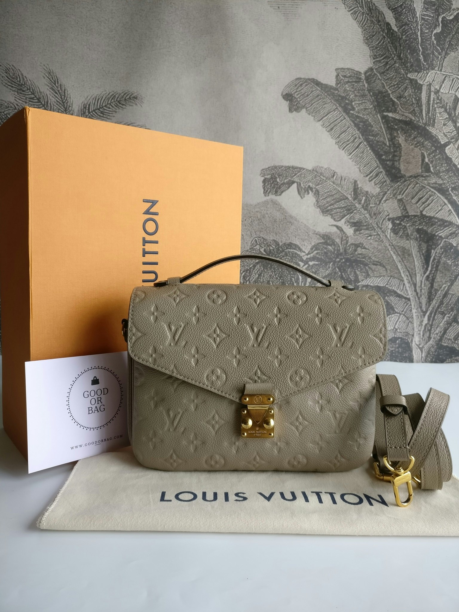Louis Vuitton Pochette Metis empreinte Dune
