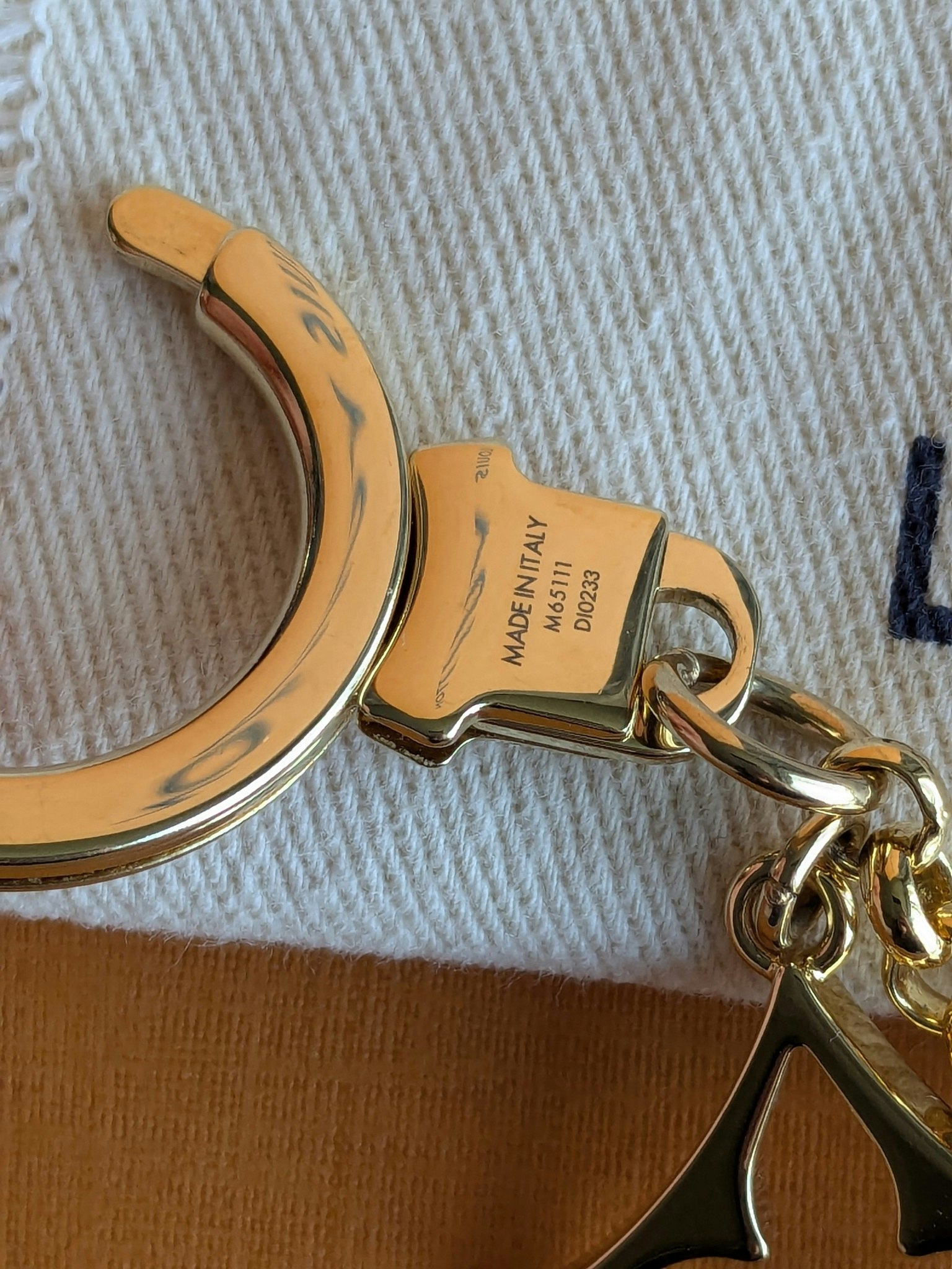 Louis Vuitton Fleur de Monogram Bag Charm Chain