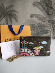 Louis Vuitton Illustre 2020 Double Zip Pochette