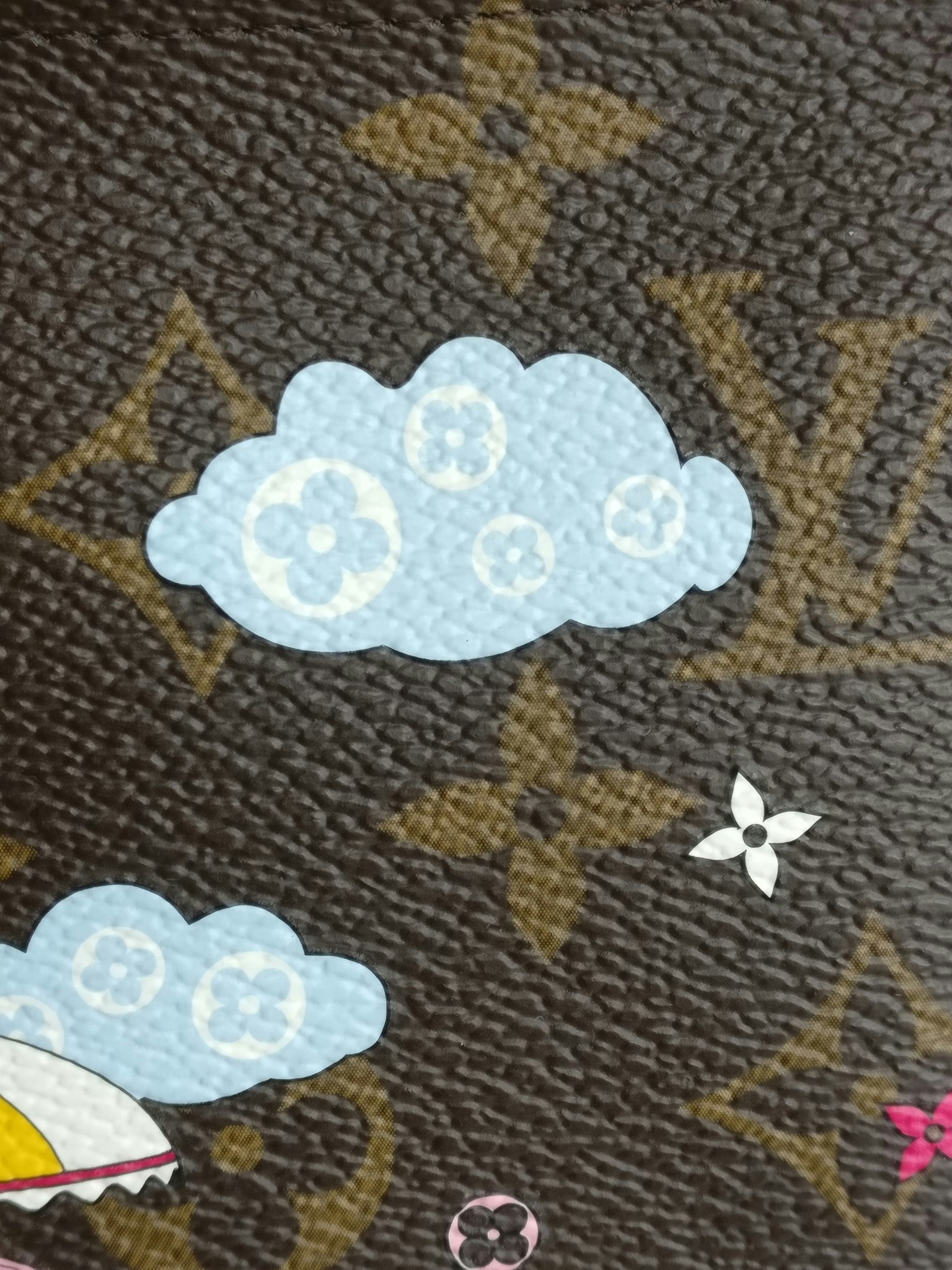 Louis Vuitton  Double Zip Pochette Illustre