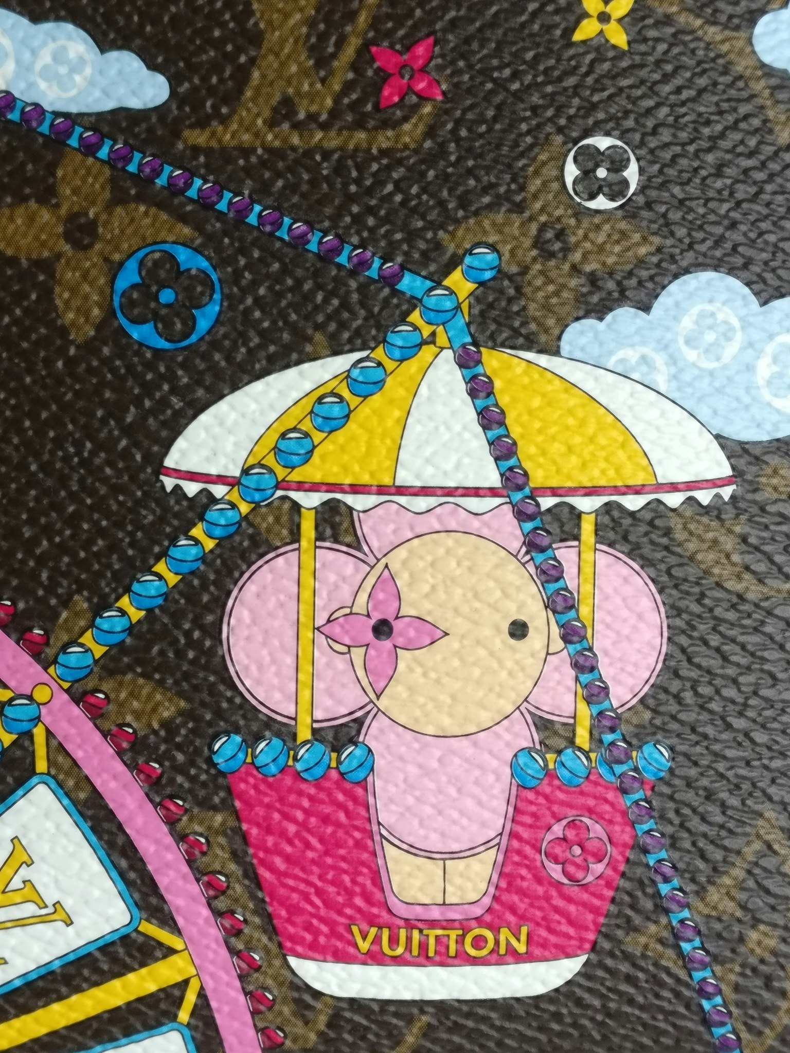 Louis Vuitton  Double Zip Pochette Illustre
