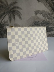 Louis Vuitton Neverfull MM Pochette azur