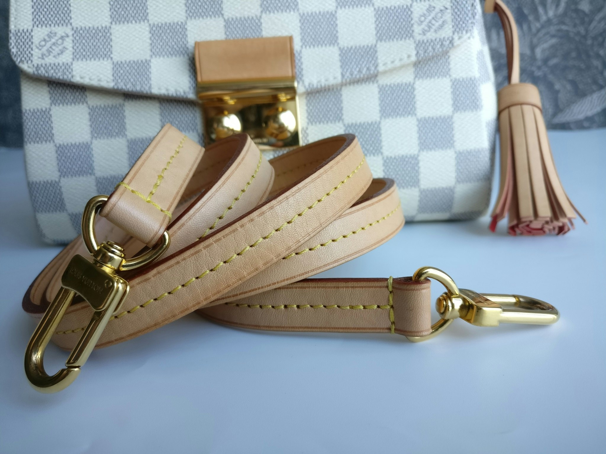 Louis Vuitton Croisette damier azur
