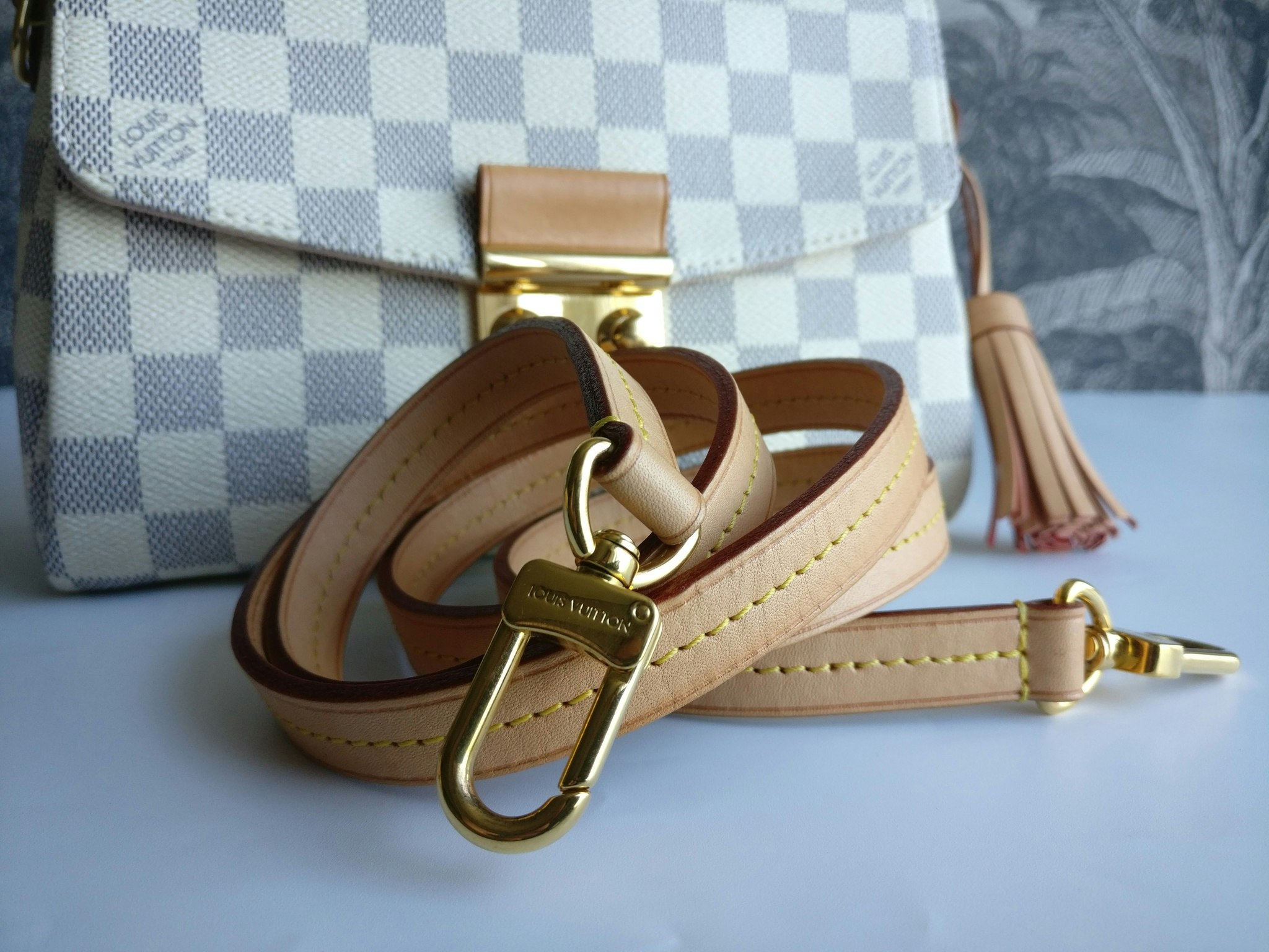 Louis Vuitton Croisette damier azur