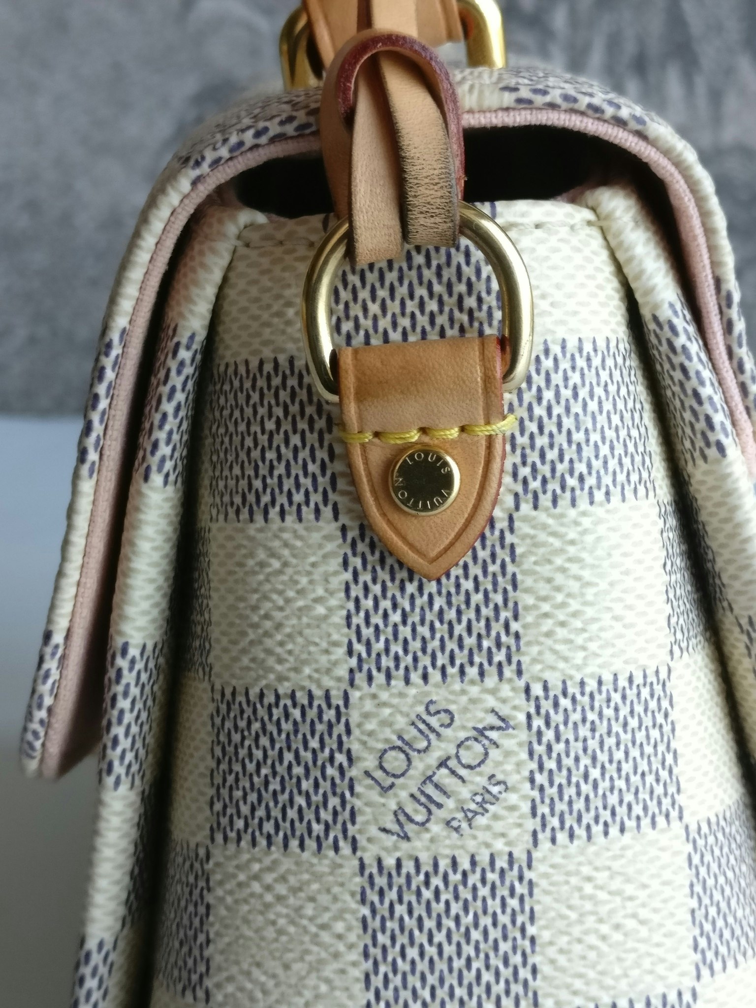 Louis Vuitton Croisette damier azur