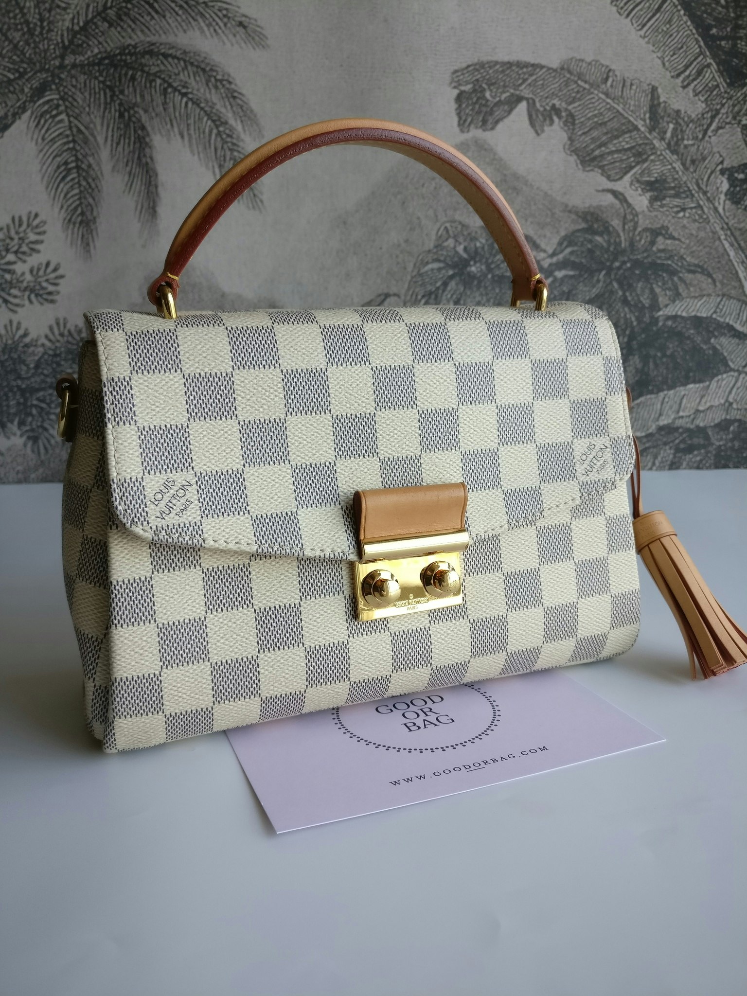 Louis Vuitton Croisette damier azur