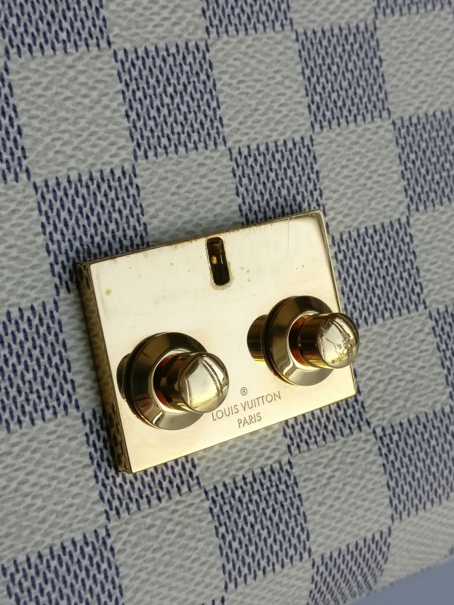 Louis Vuitton Croisette damier azur