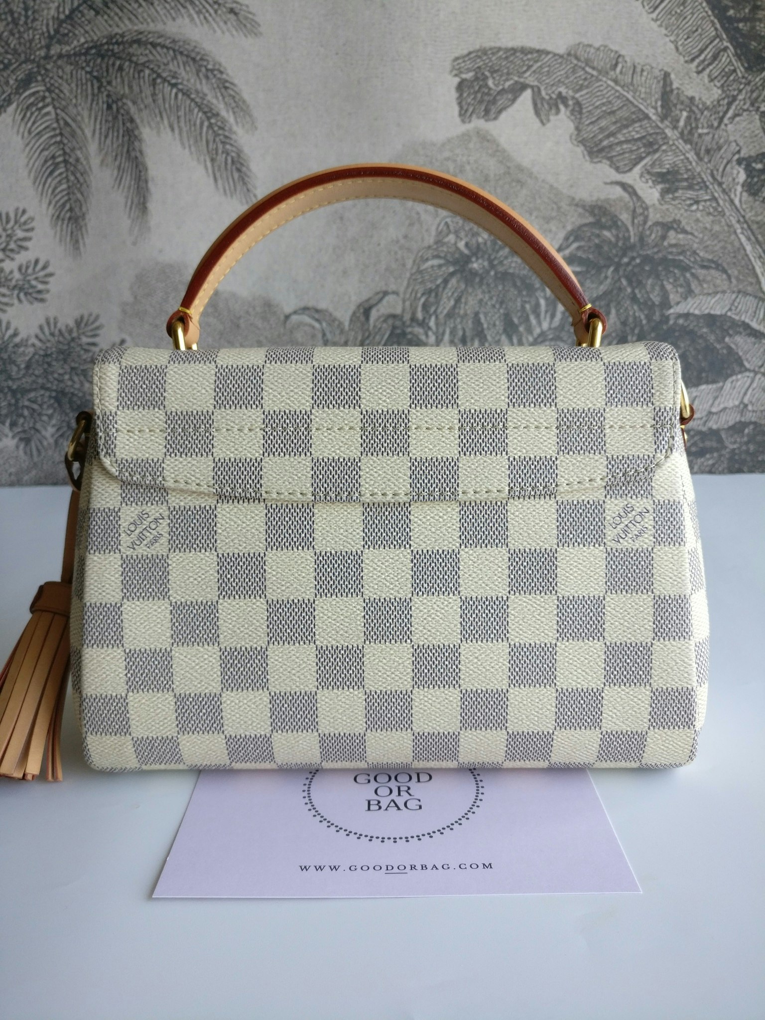 Louis Vuitton Croisette damier azur