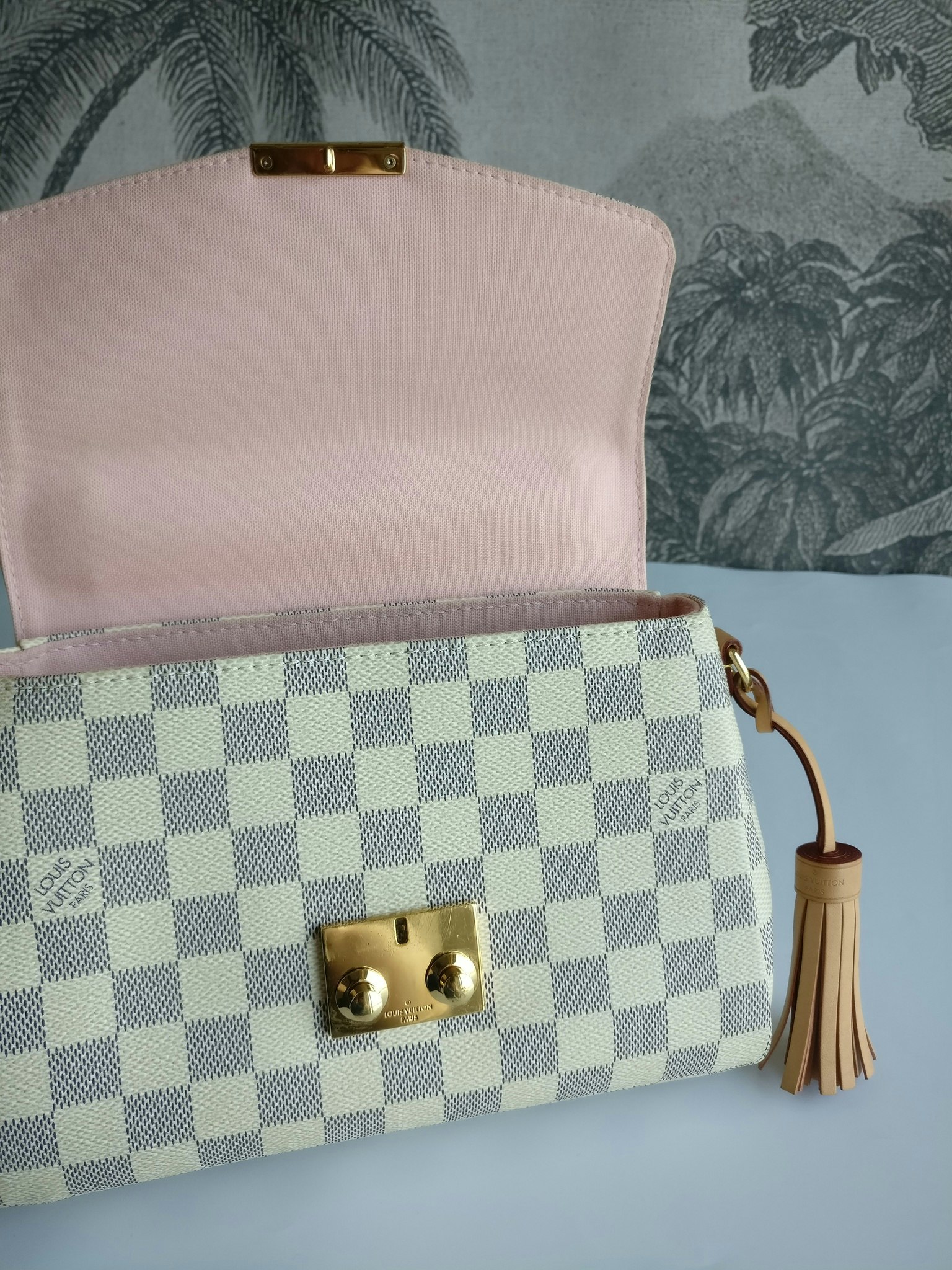 Louis Vuitton Croisette damier azur