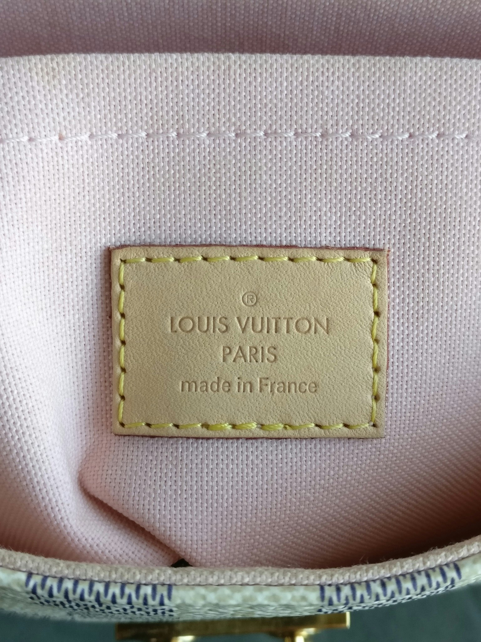 Louis Vuitton Croisette damier azur