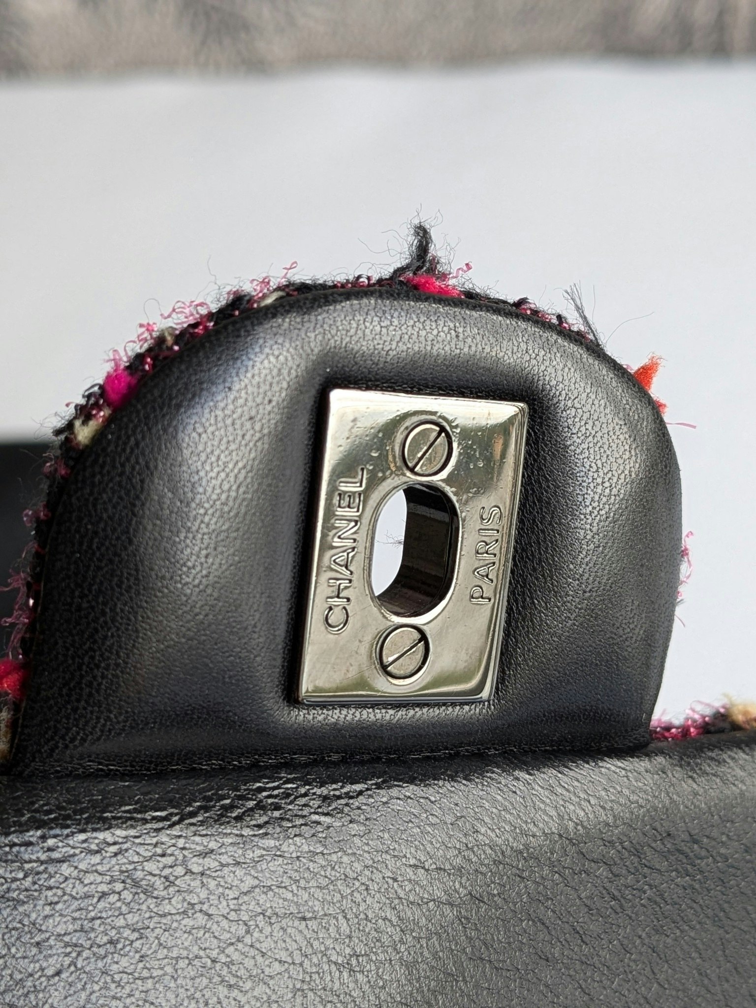 Chanel Tweed Mini Rectangular Classic Flap
