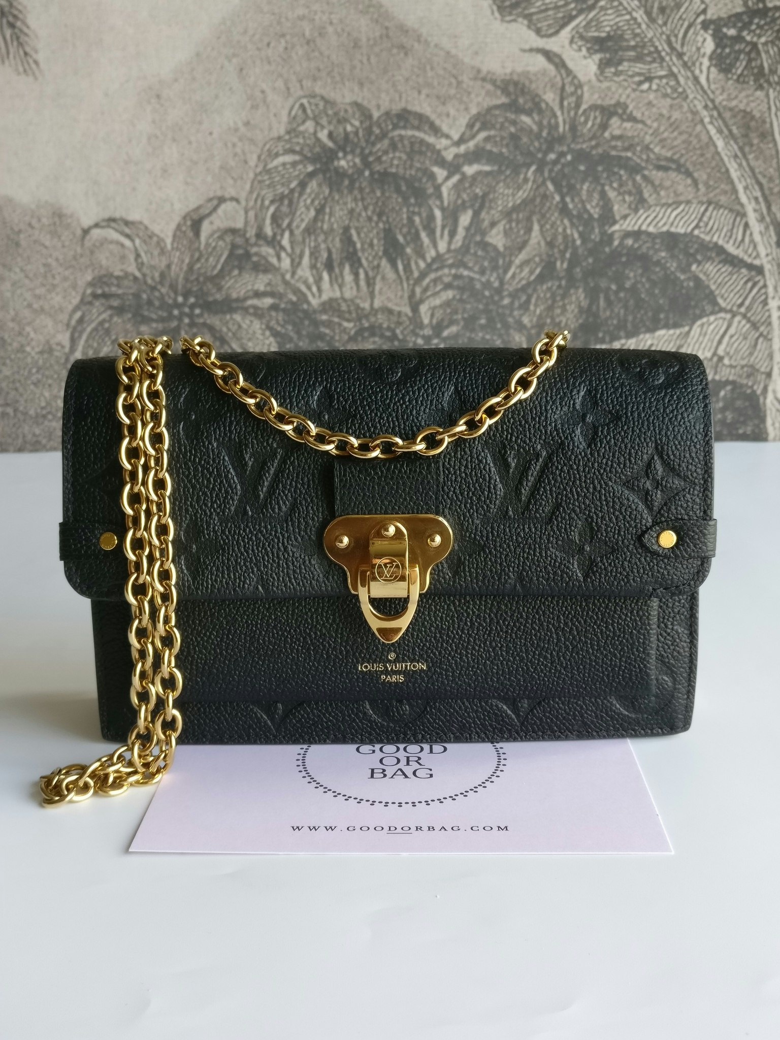 Louis Vuitton Vavin Chain Wallet empreinte