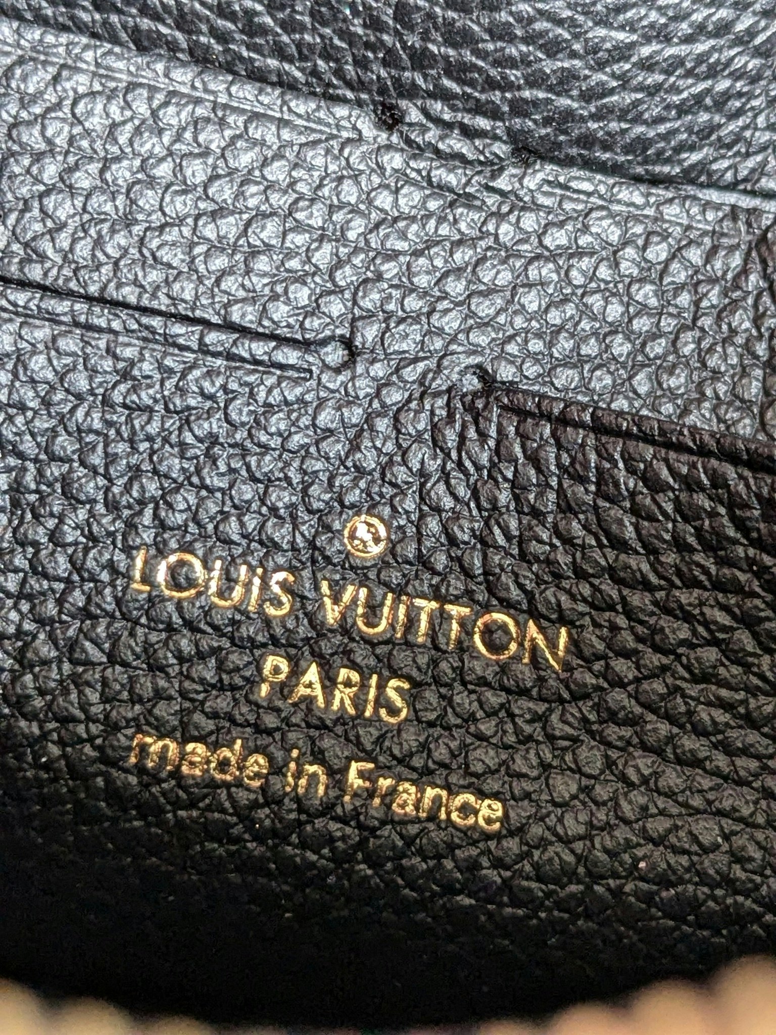 Louis Vuitton Vavin Chain Wallet empreinte
