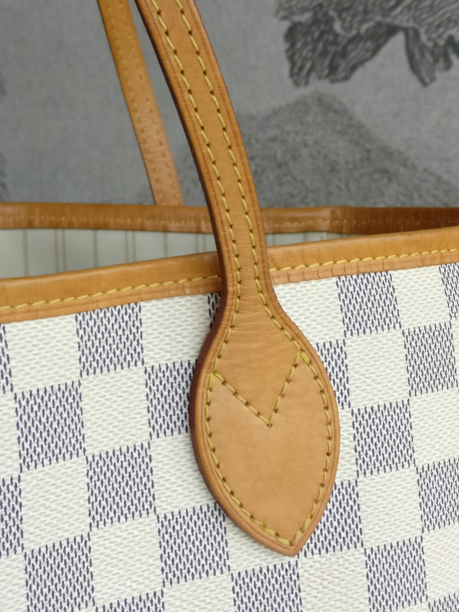 Louis Vuitton Neverfull MM damier azur