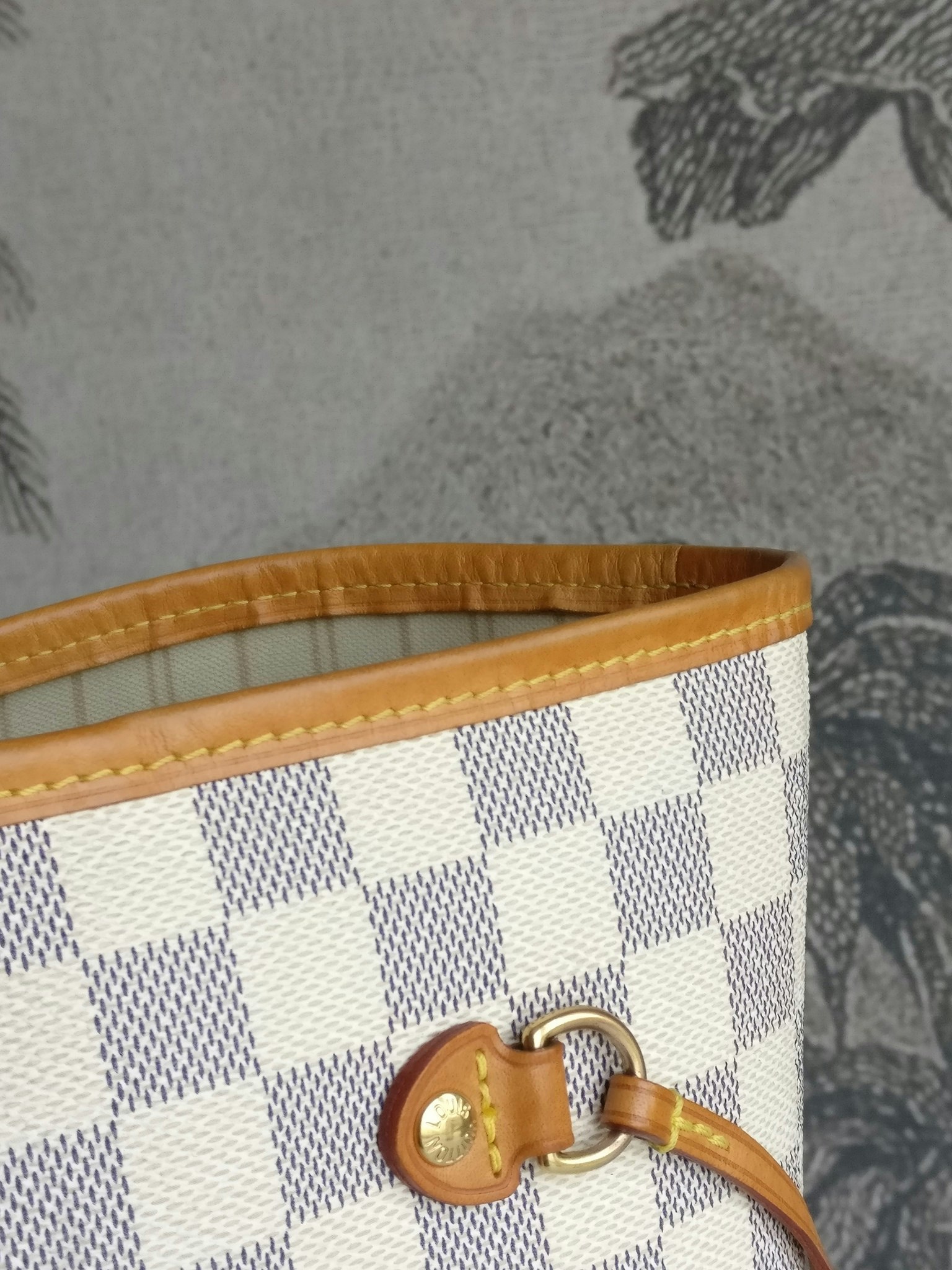 Louis Vuitton Neverfull MM damier azur