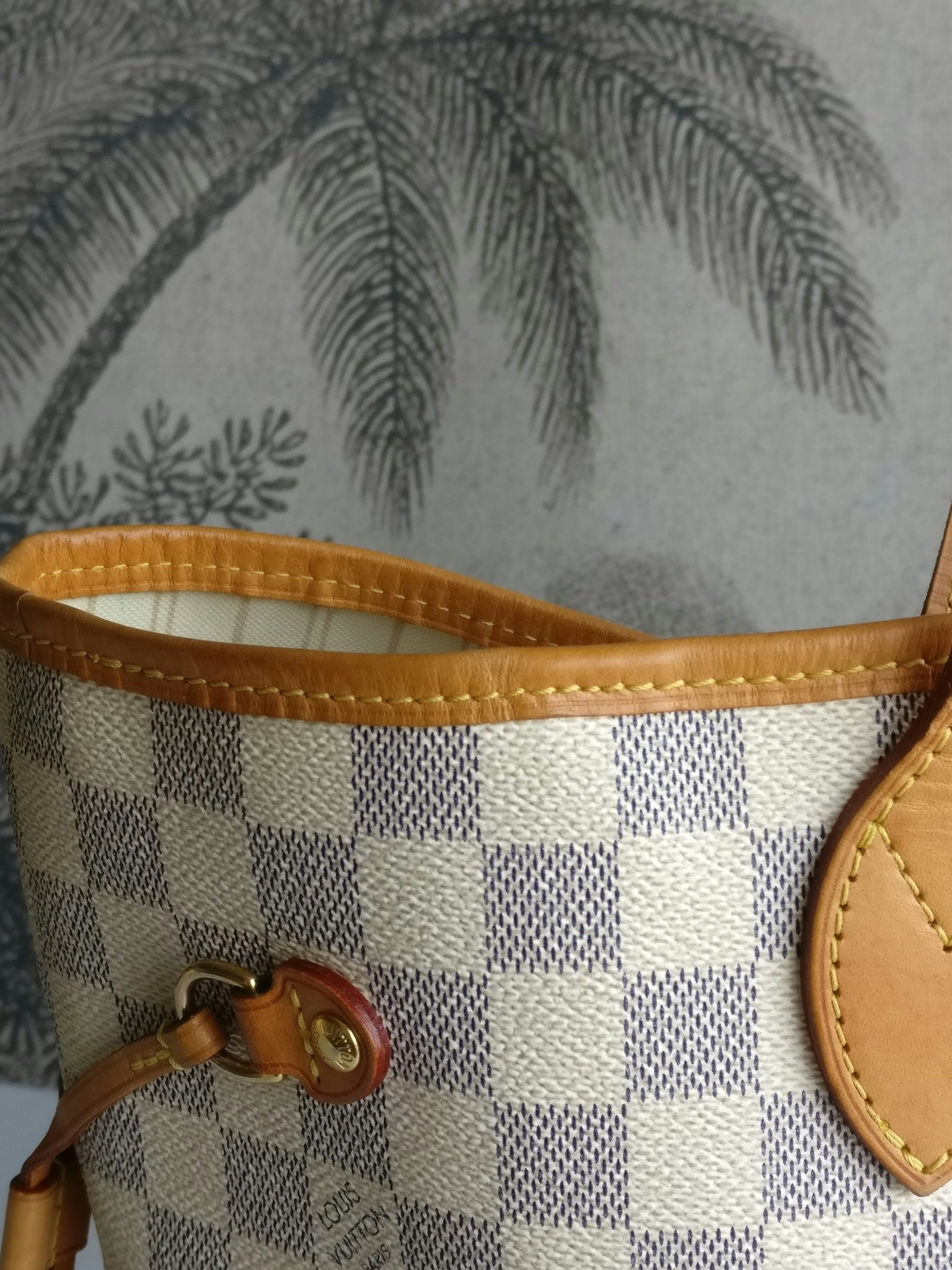 Louis Vuitton Neverfull MM damier azur