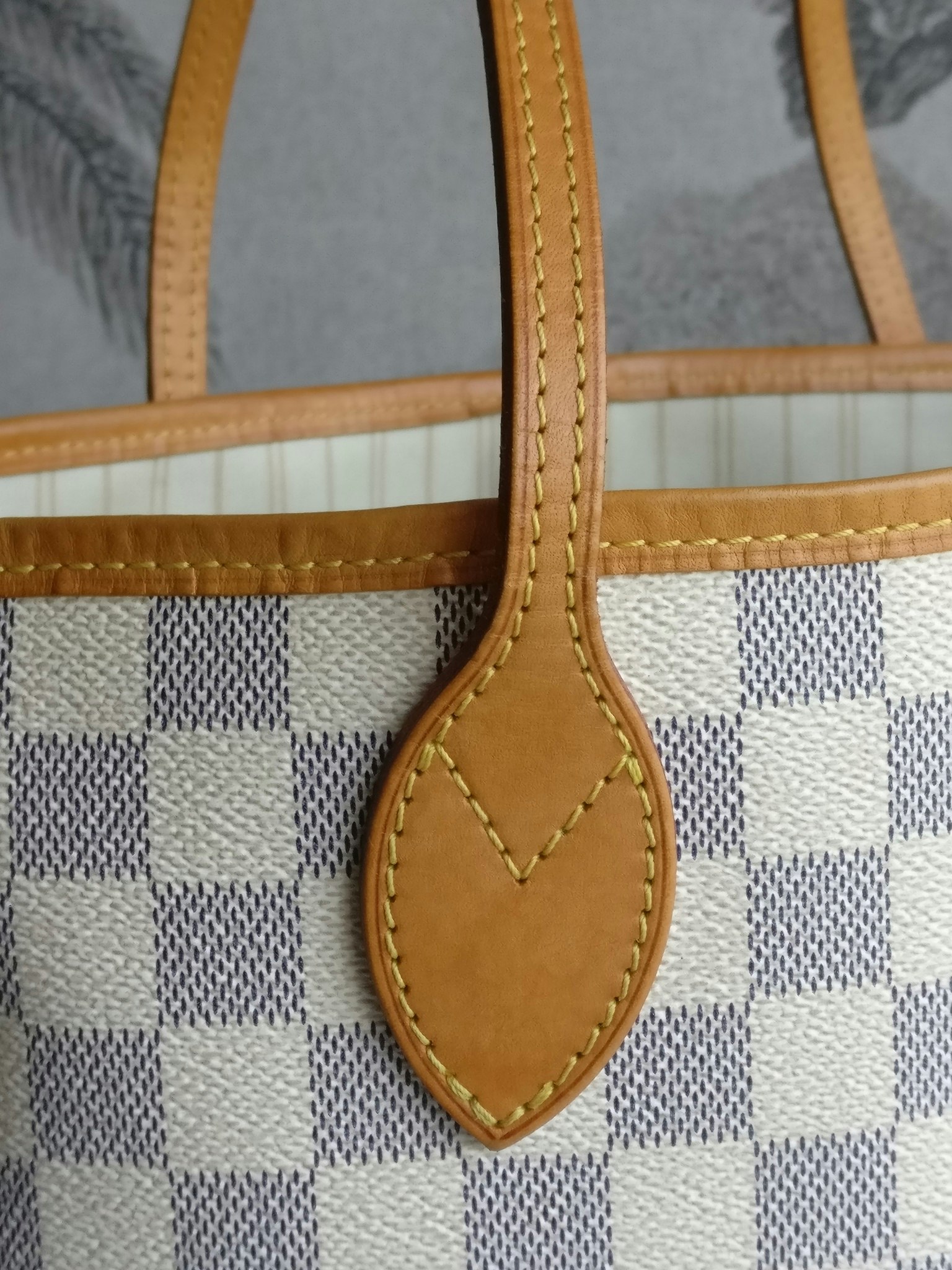 Louis Vuitton Neverfull MM damier azur