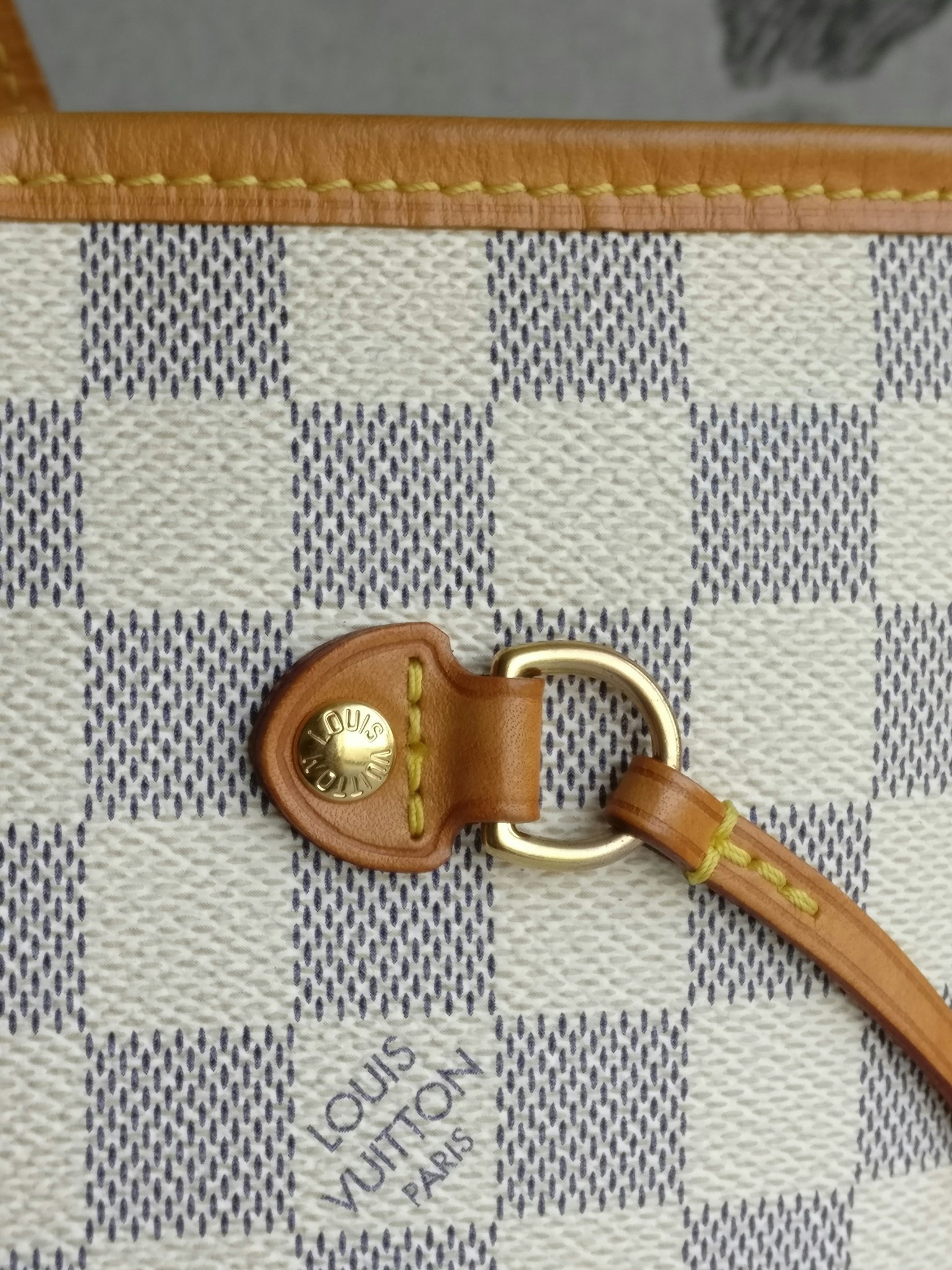 Louis Vuitton Neverfull MM damier azur