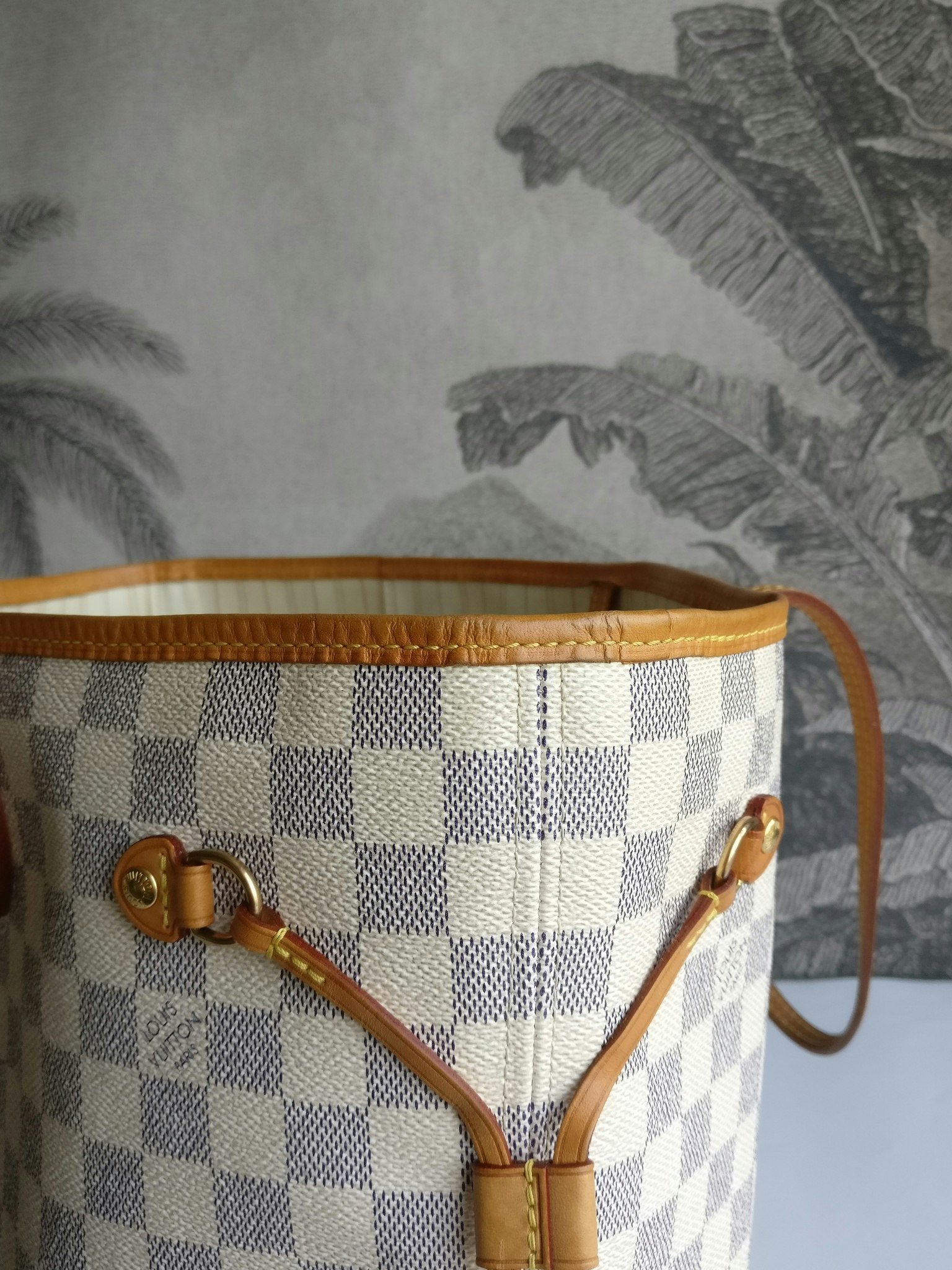 Louis Vuitton Neverfull MM damier azur