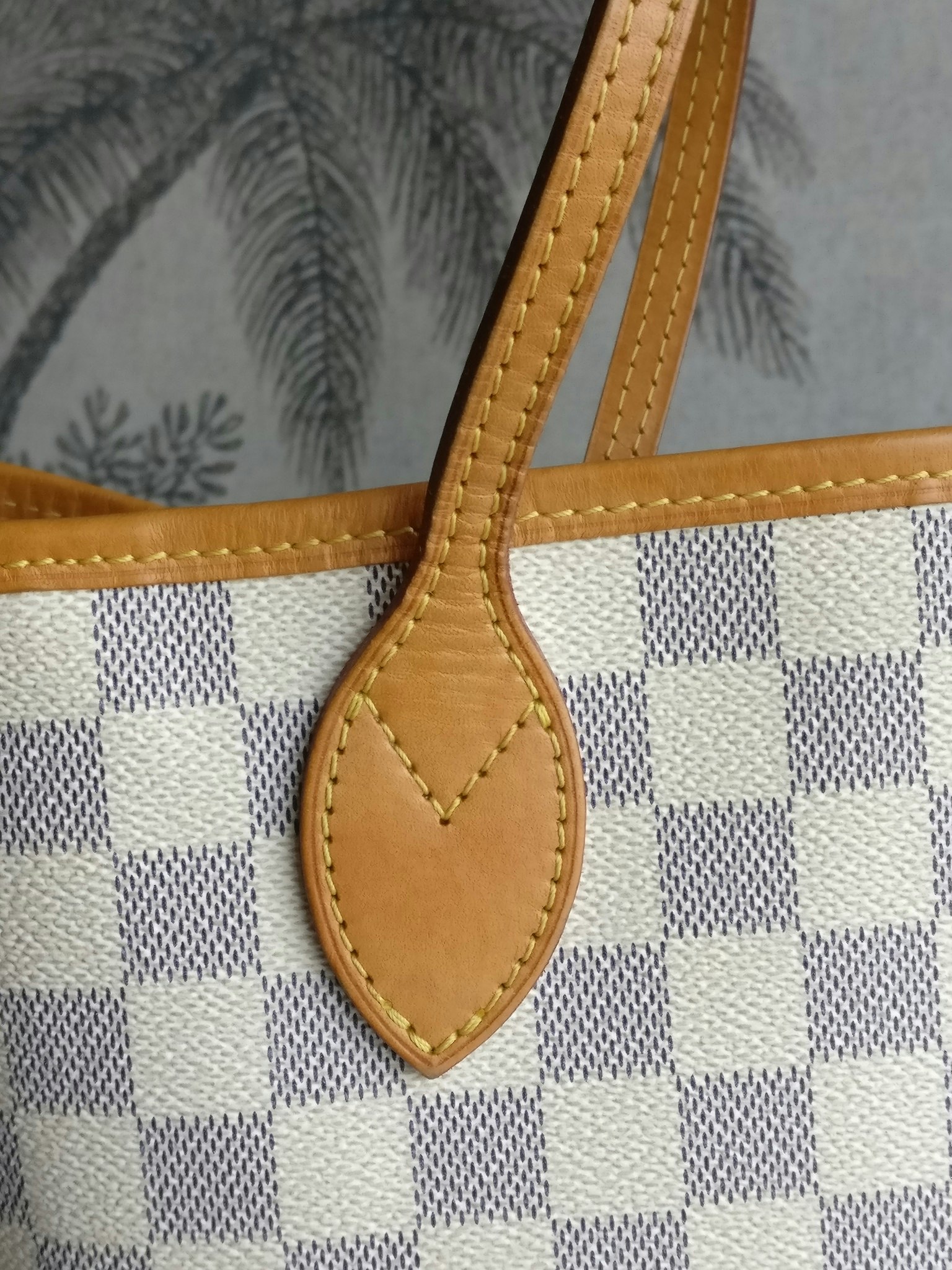 Louis Vuitton Neverfull MM damier azur