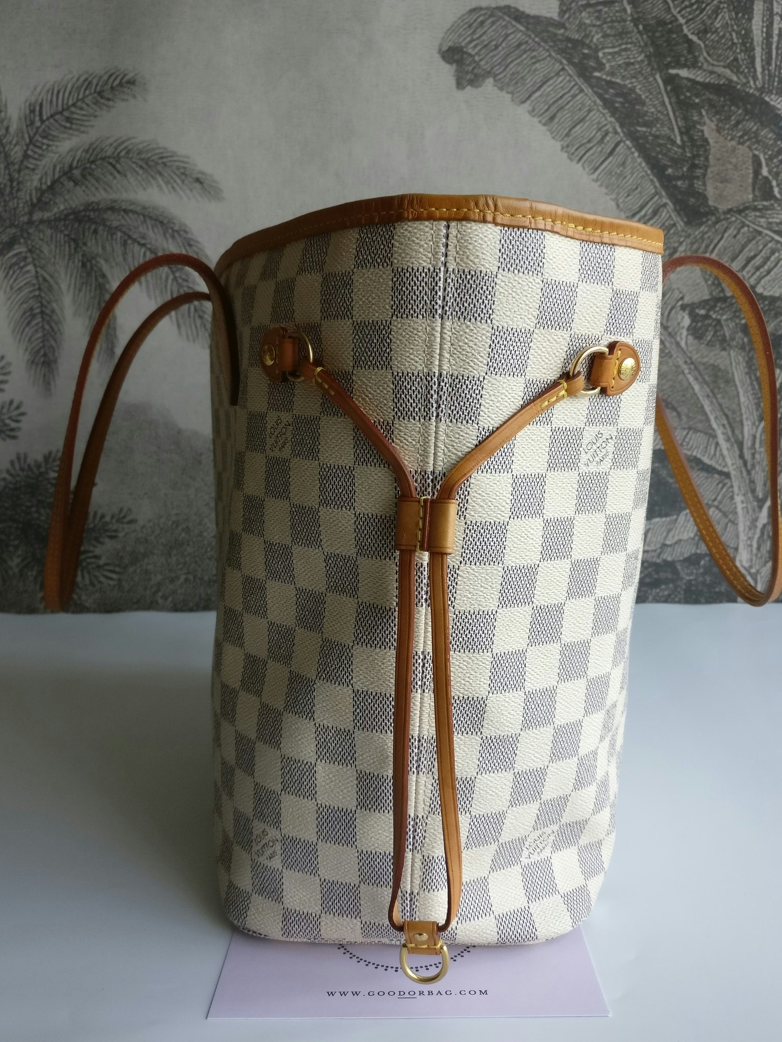 Louis Vuitton Neverfull MM damier azur
