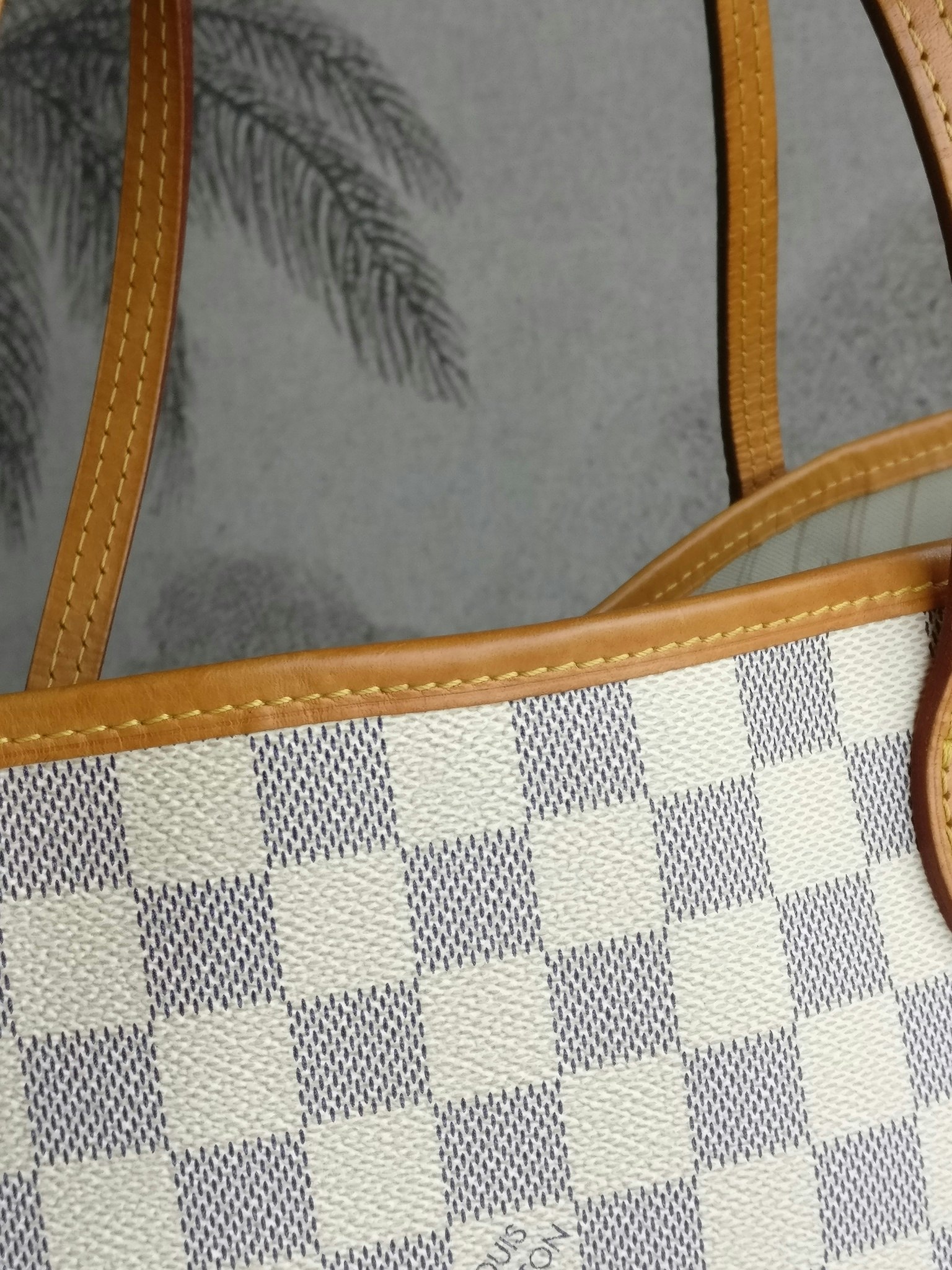 Louis Vuitton Neverfull MM damier azur