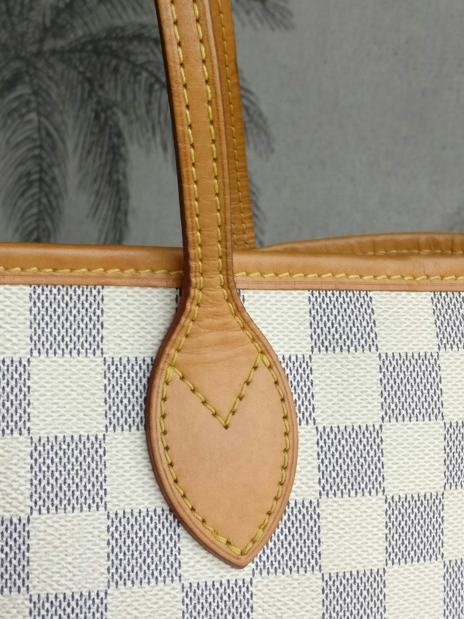 Louis Vuitton Neverfull MM damier azur