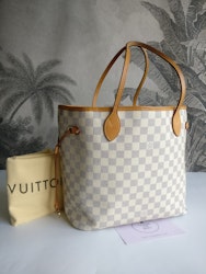 Louis Vuitton Neverfull MM damier azur