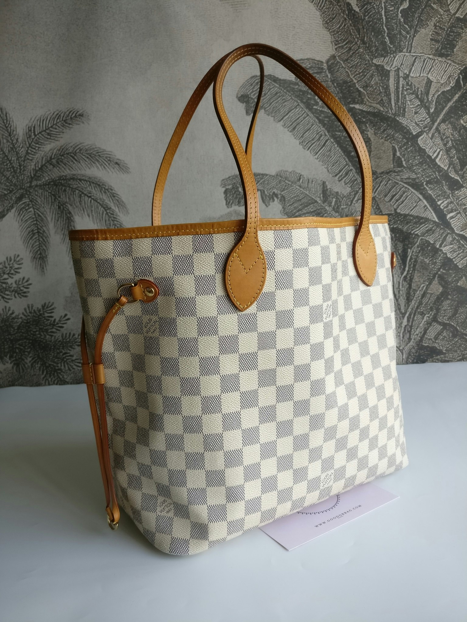 Louis Vuitton Neverfull MM damier azur