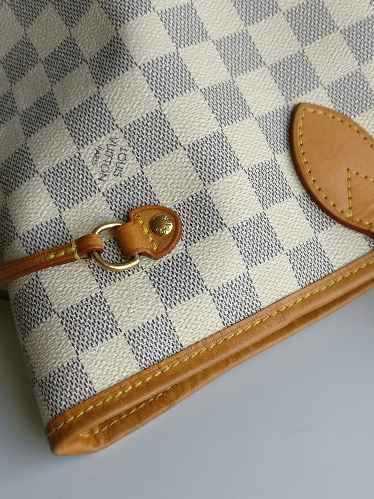 Louis Vuitton Neverfull MM damier azur