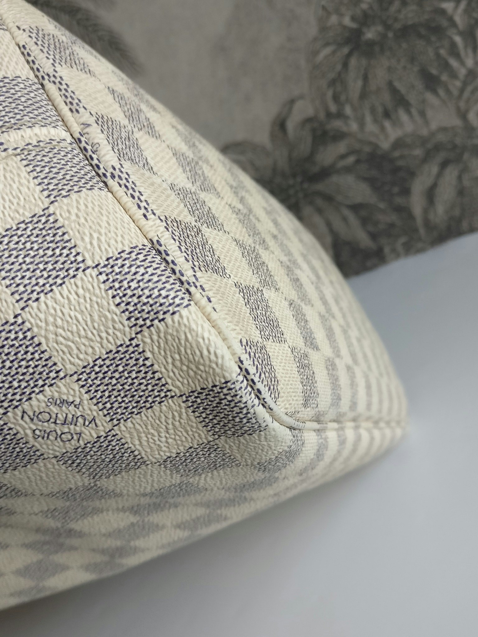 Louis Vuitton Neverfull MM damier azur