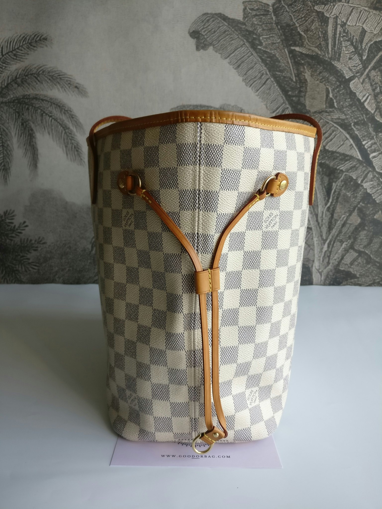 Louis Vuitton Neverfull MM damier azur
