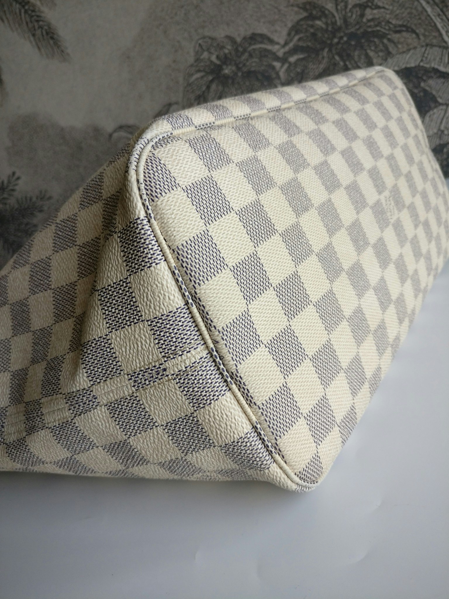 Louis Vuitton Neverfull MM damier azur