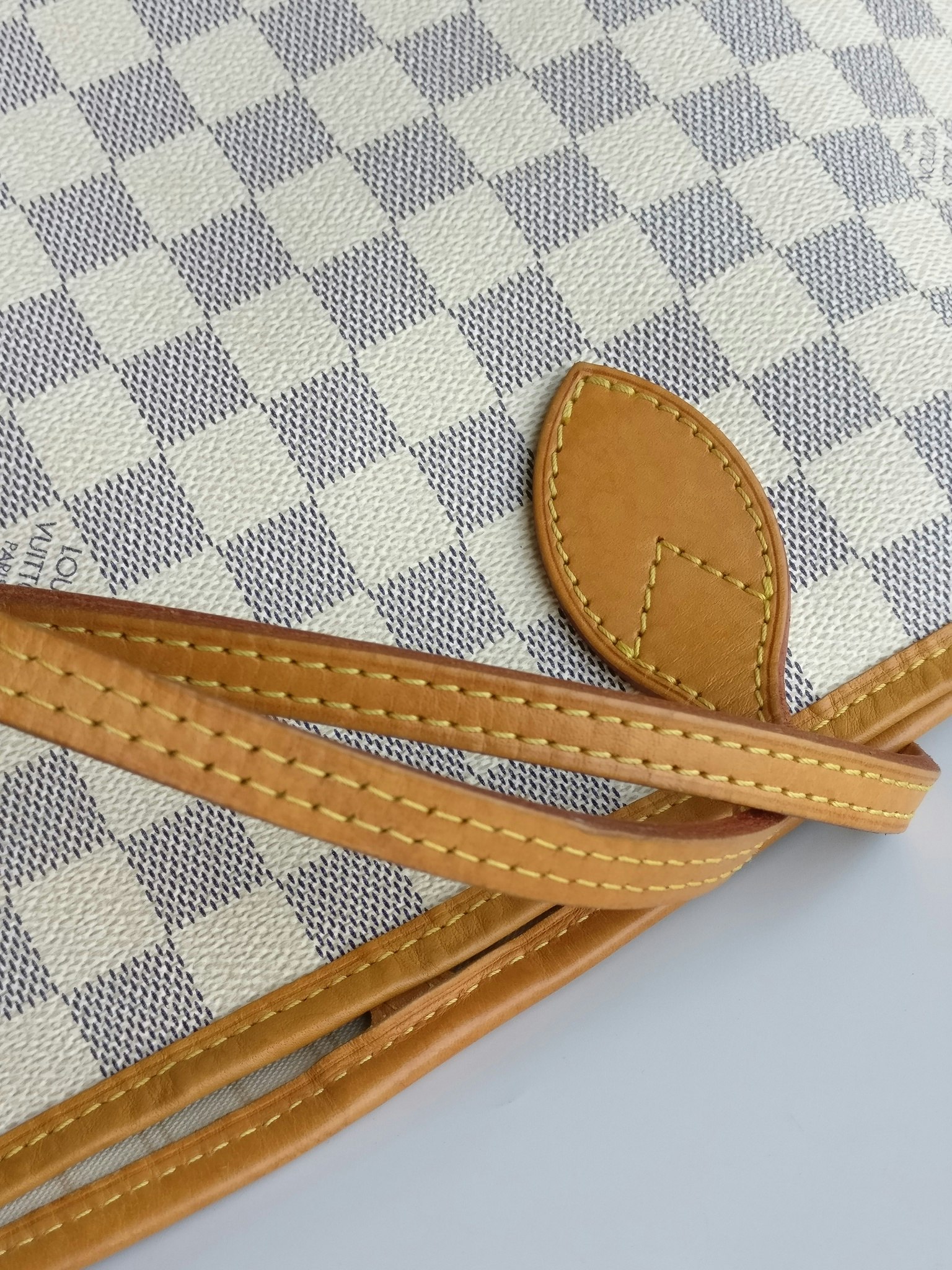 Louis Vuitton Neverfull MM damier azur