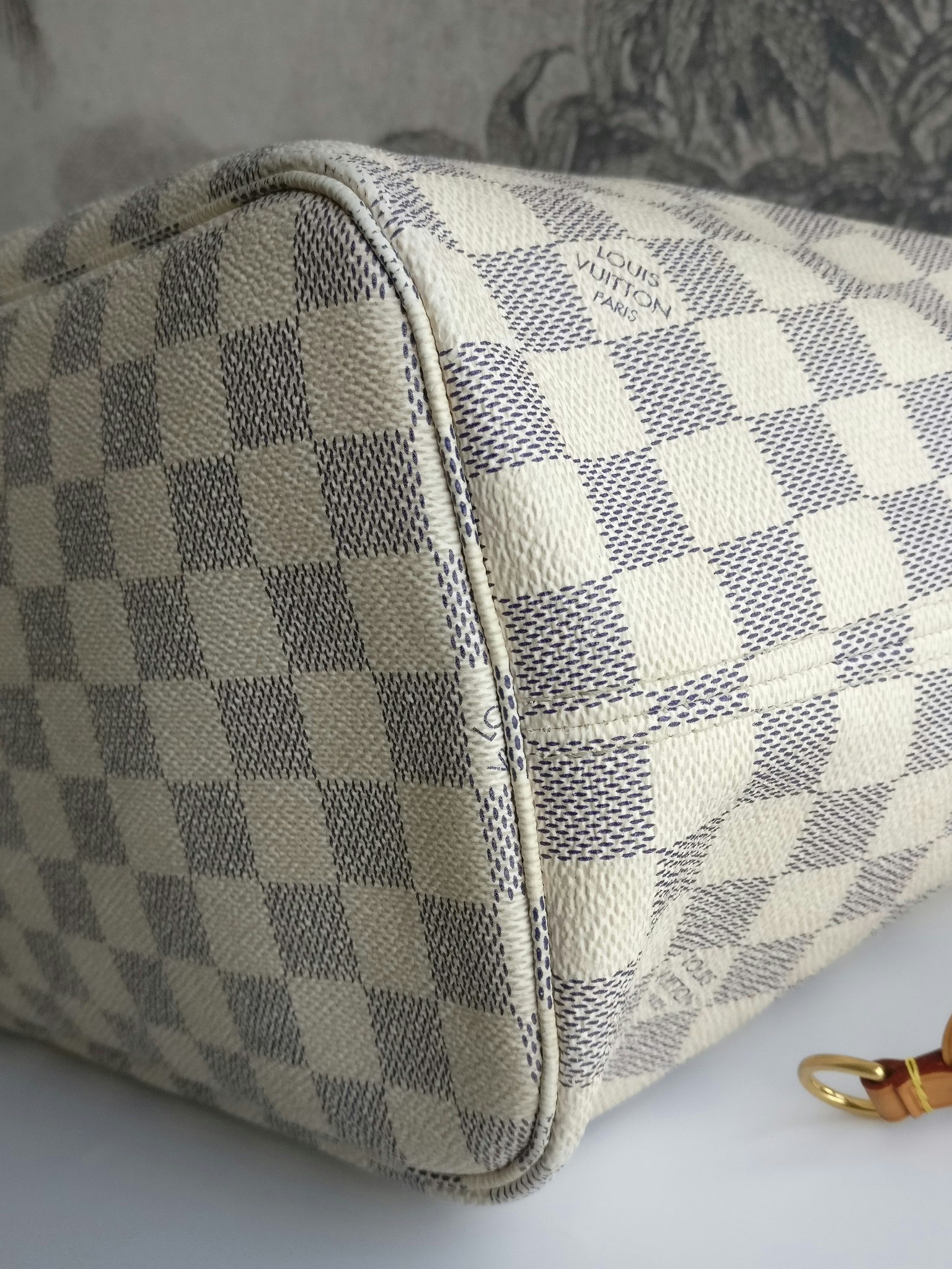Louis Vuitton Neverfull MM damier azur