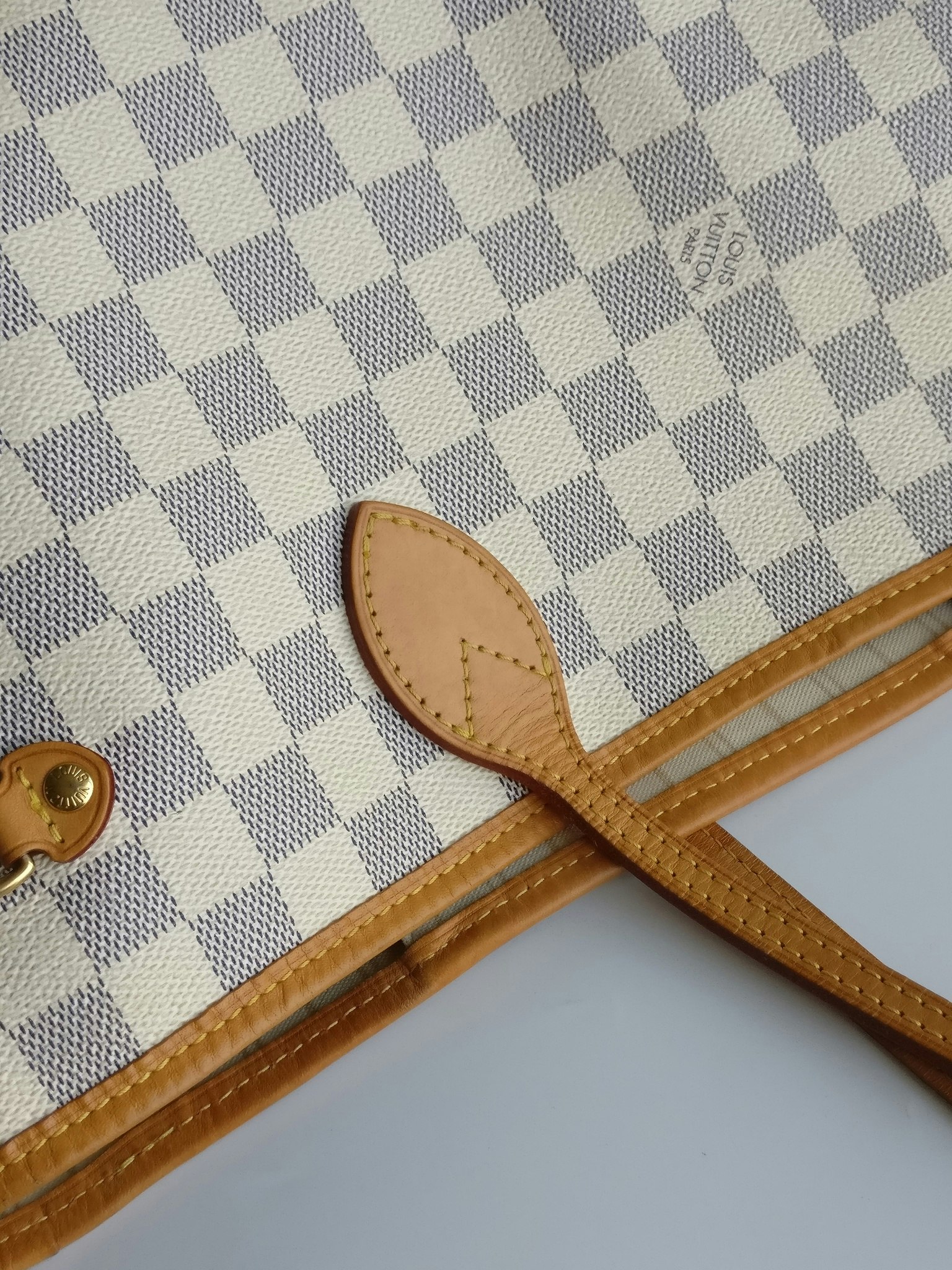 Louis Vuitton Neverfull MM damier azur