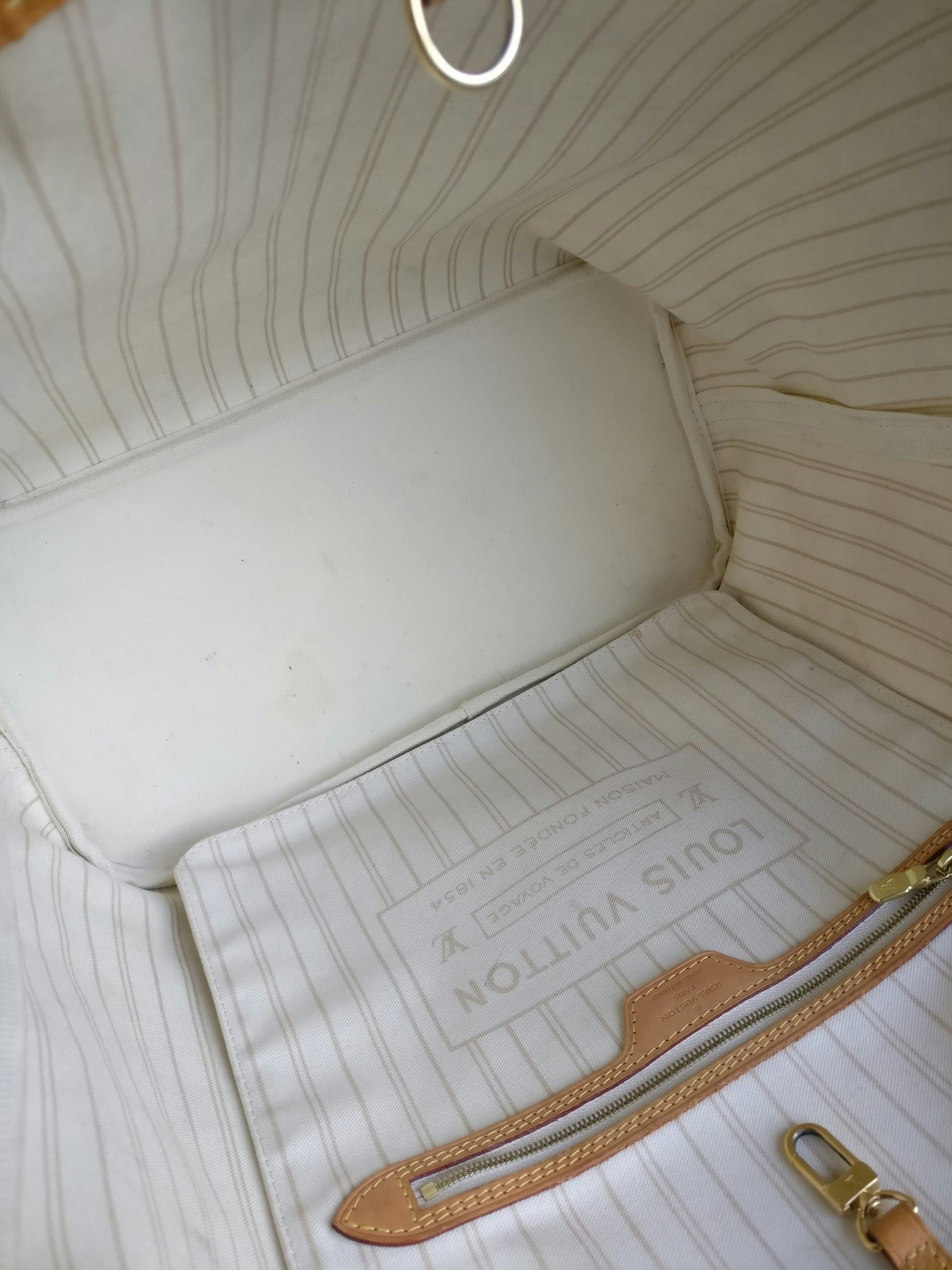 Louis Vuitton Neverfull MM damier azur