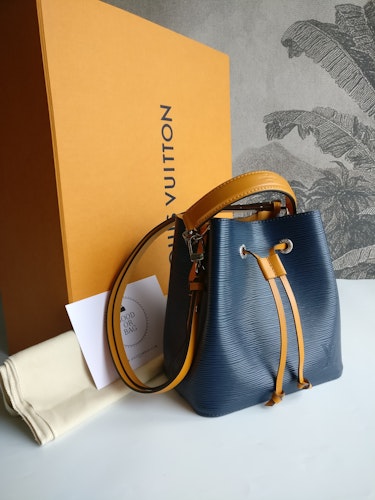 Louis Vuitton NéoNoé BB Indigo Safran
