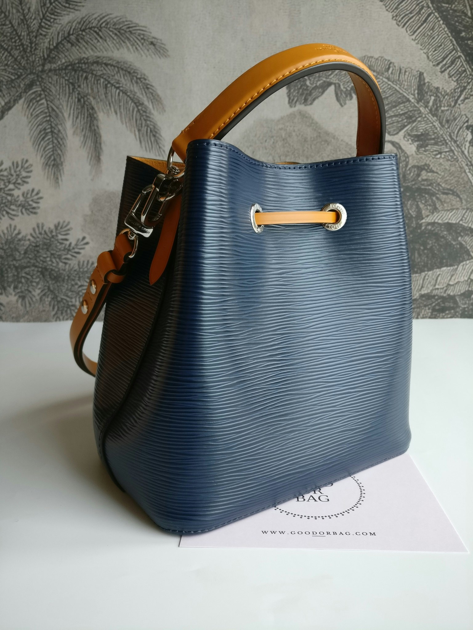 Louis Vuitton NéoNoé BB Indigo Safran