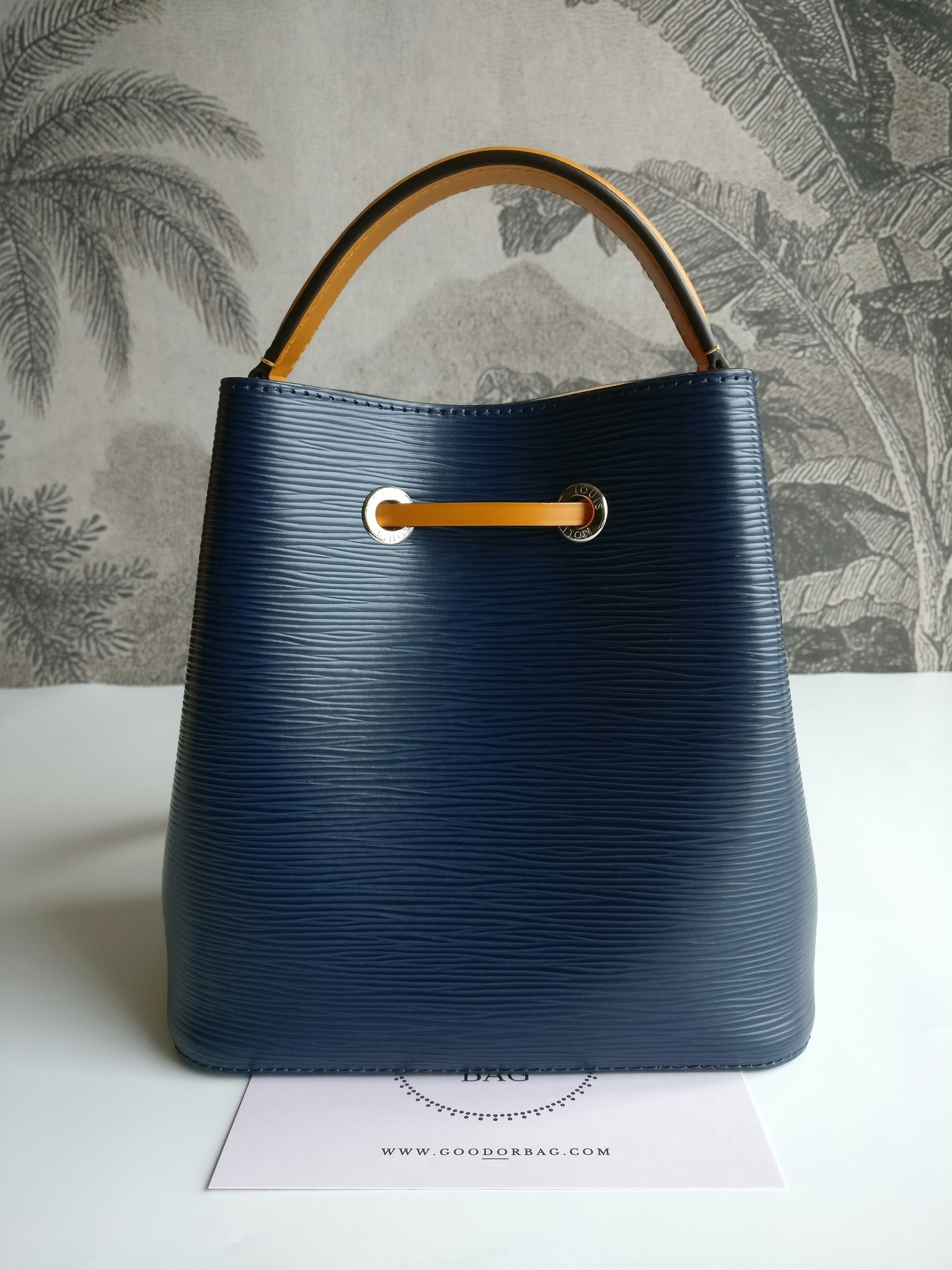Louis Vuitton NéoNoé BB Indigo Safran