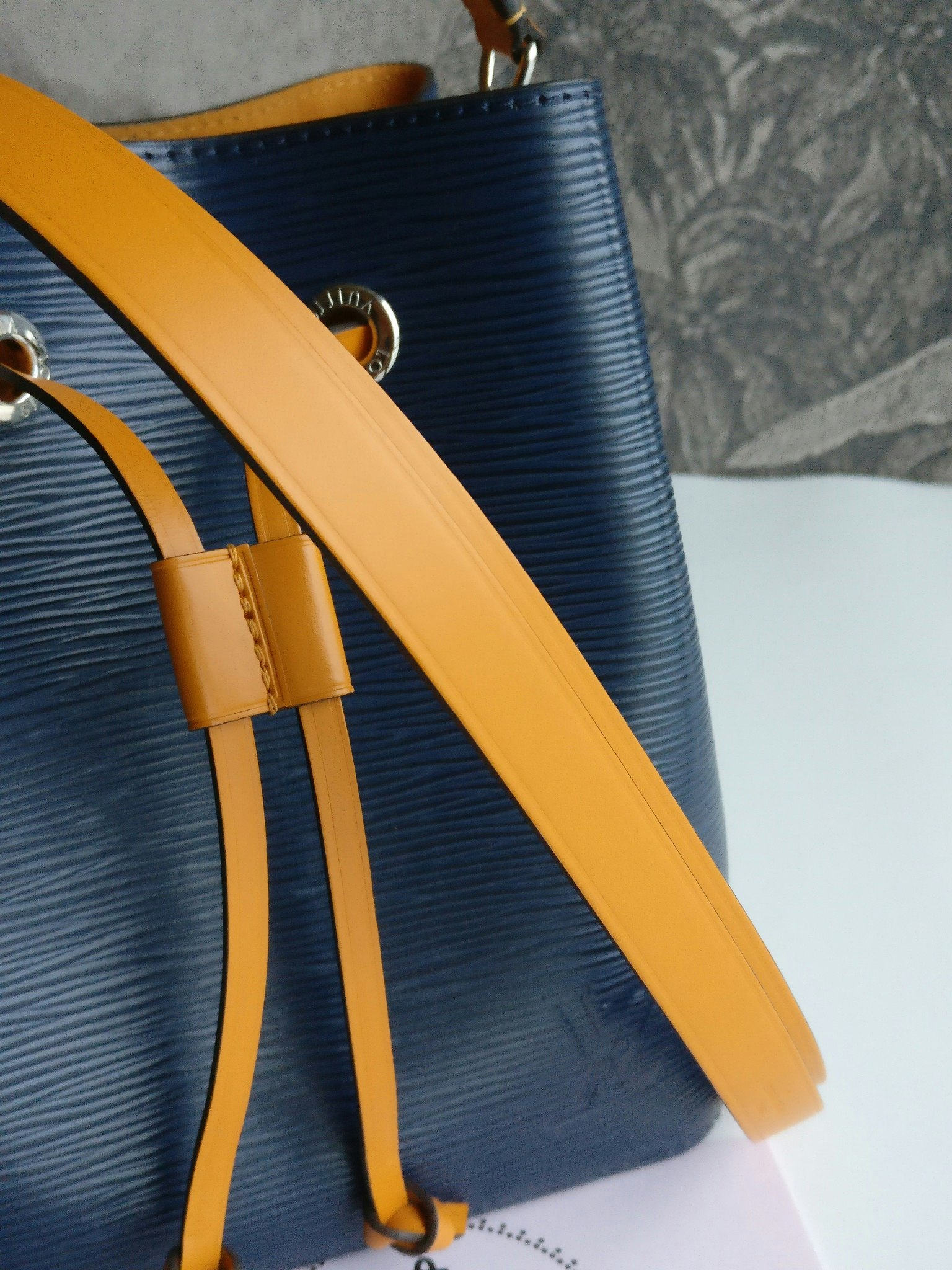 Louis Vuitton NéoNoé BB Indigo Safran