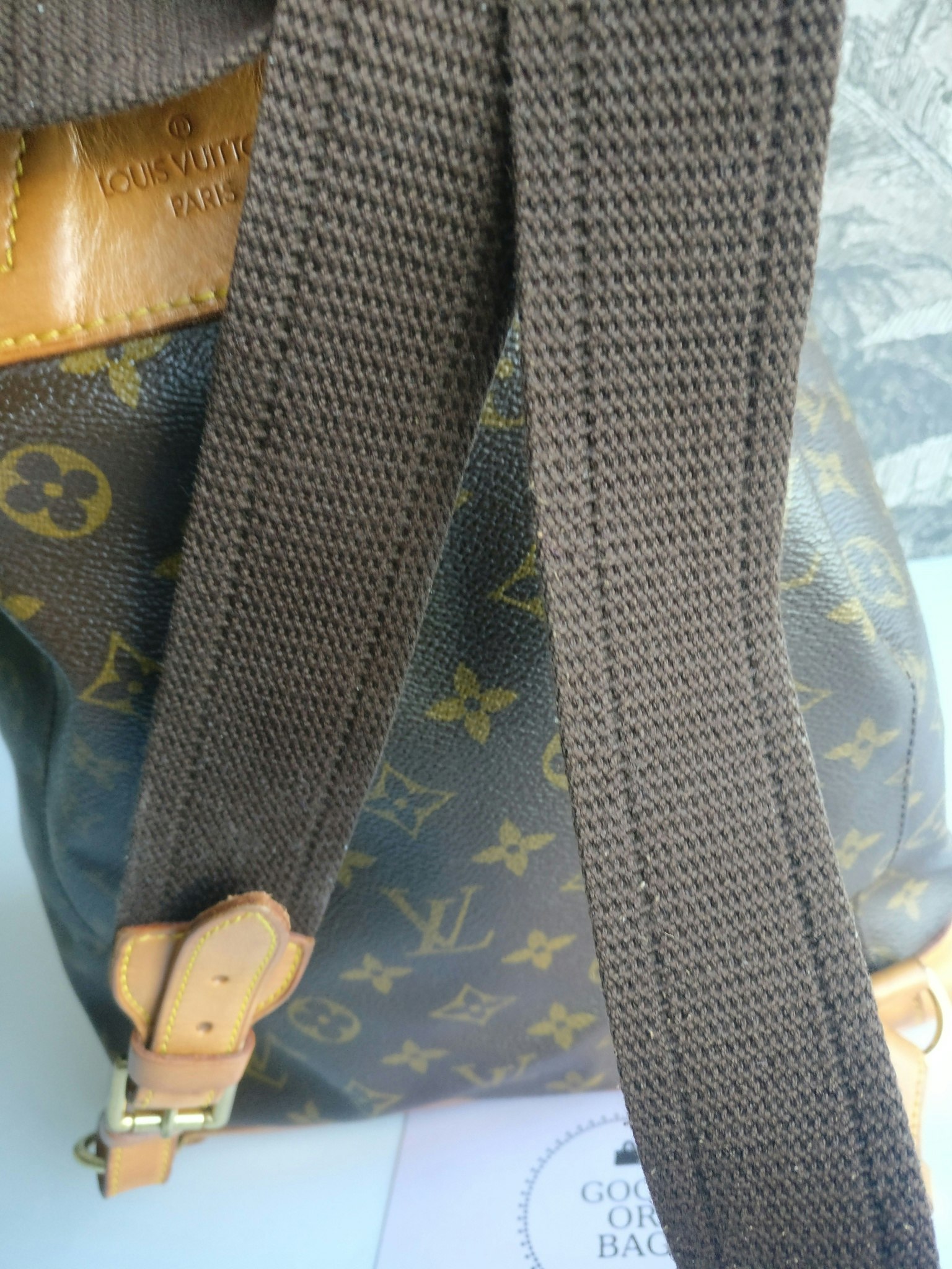 Louis Vuitton Montsouris GM backpack
