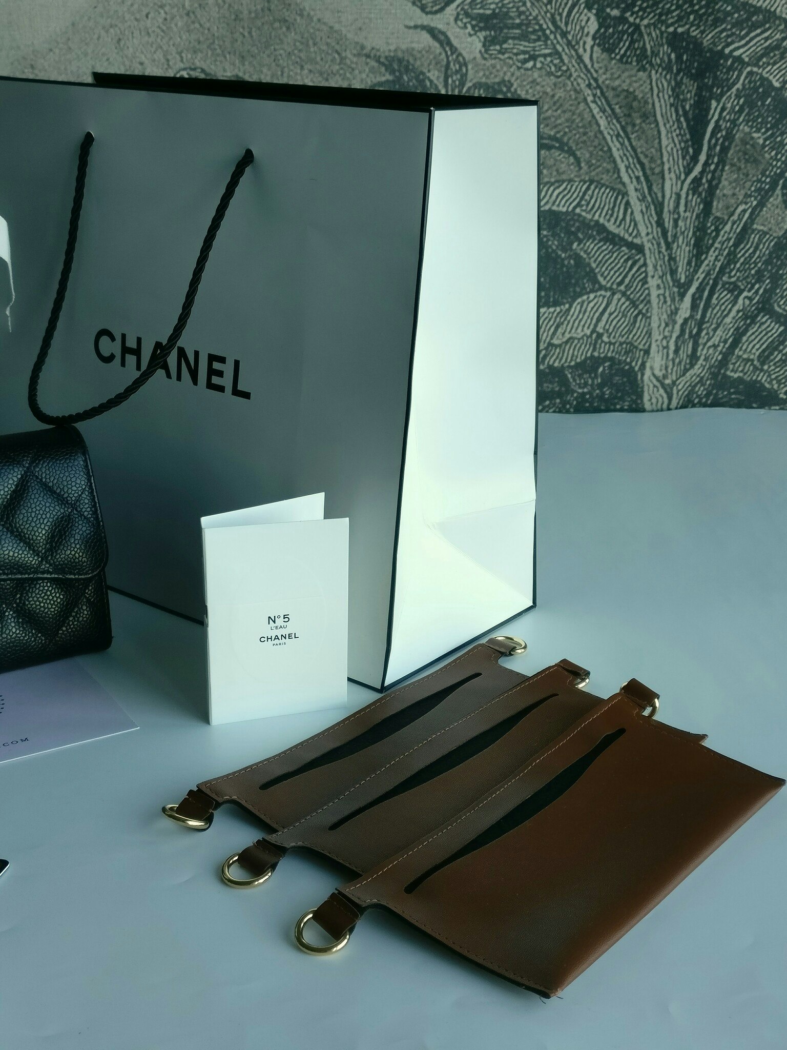 Chanel timeless classic flap long wallet caviar