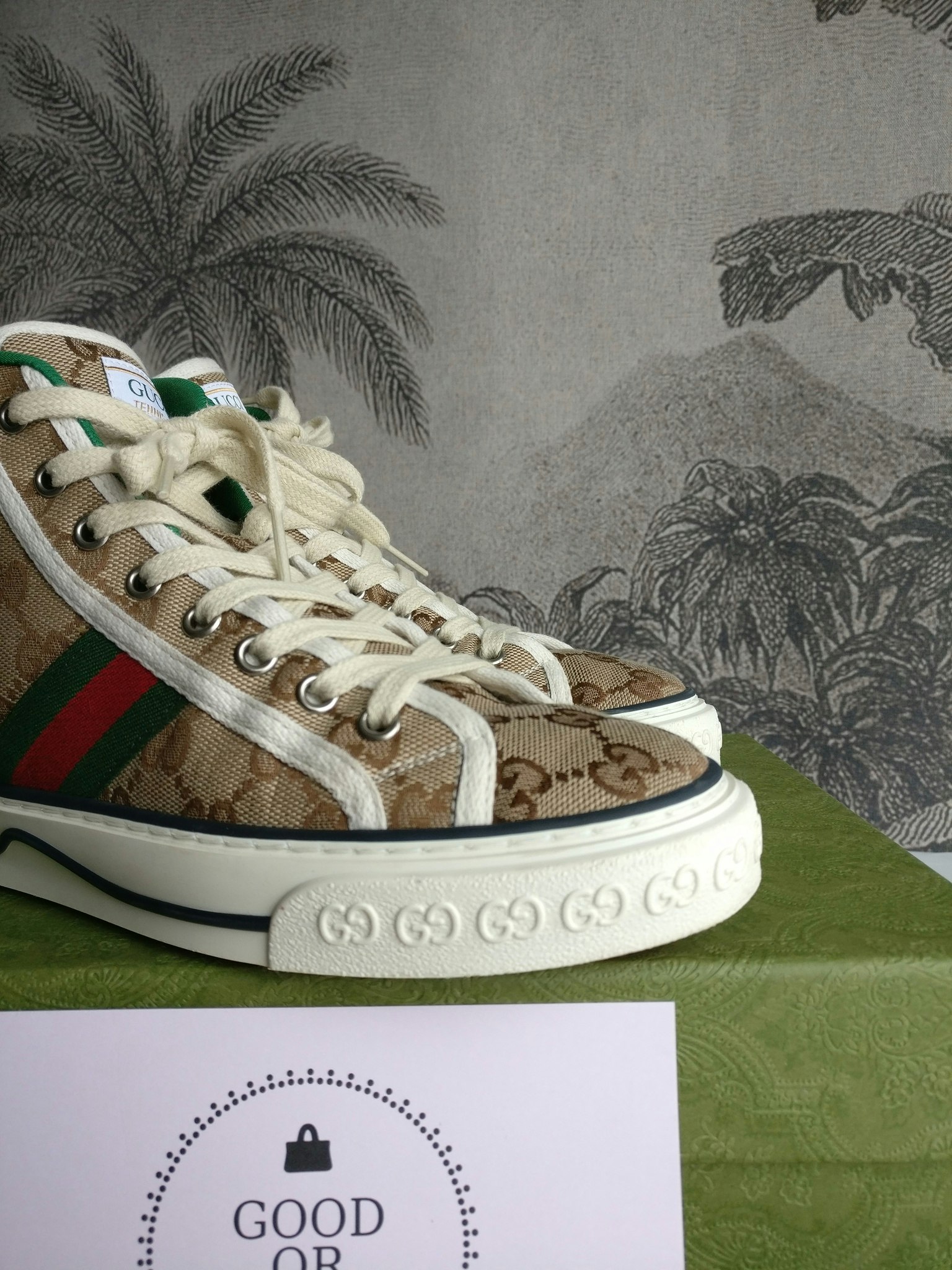 Gucci Tennis 1977 High Top Sneakers 37