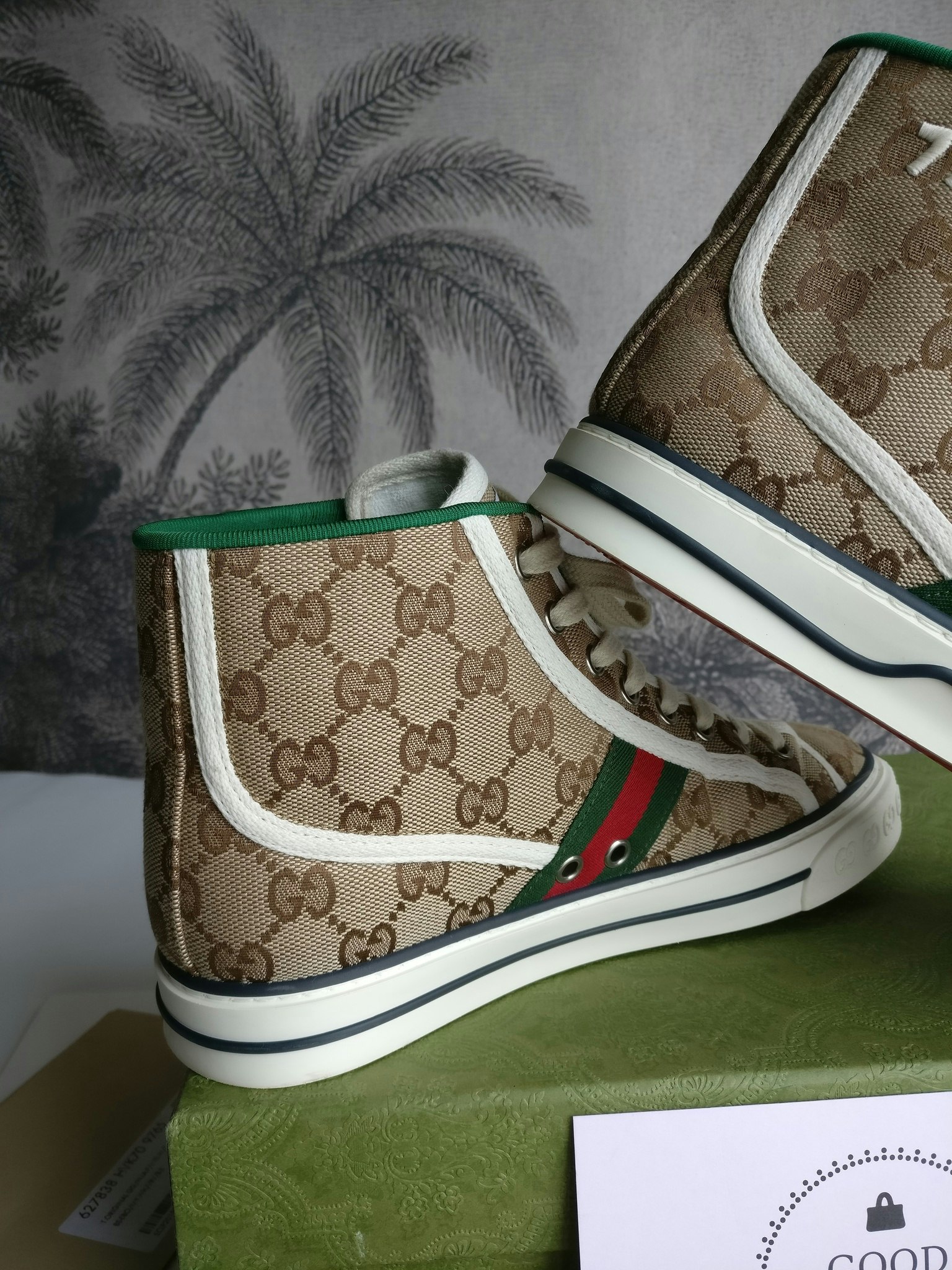 Gucci Tennis 1977 High Top Sneakers 37