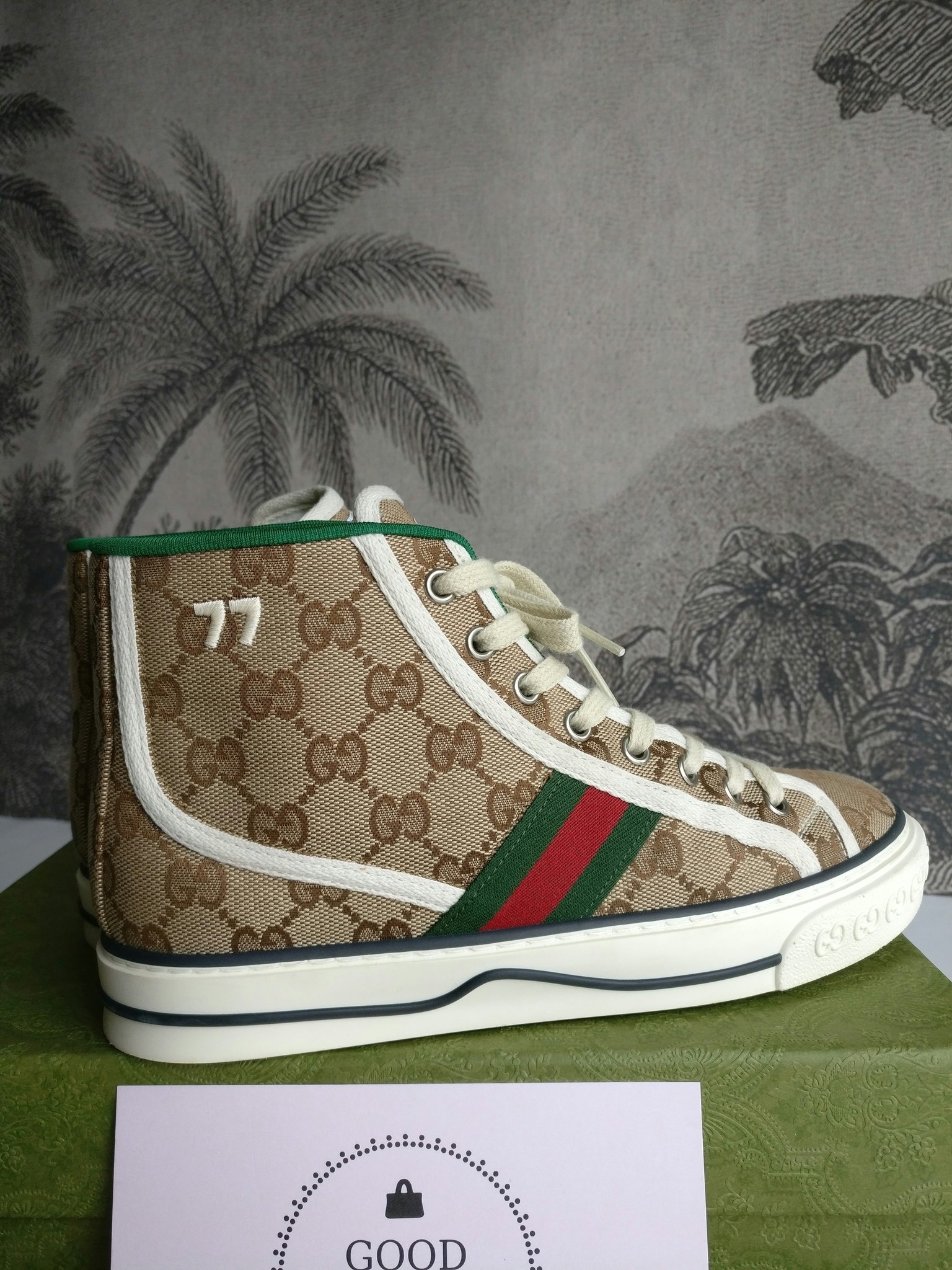 Gucci Tennis 1977 High Top Sneakers 37